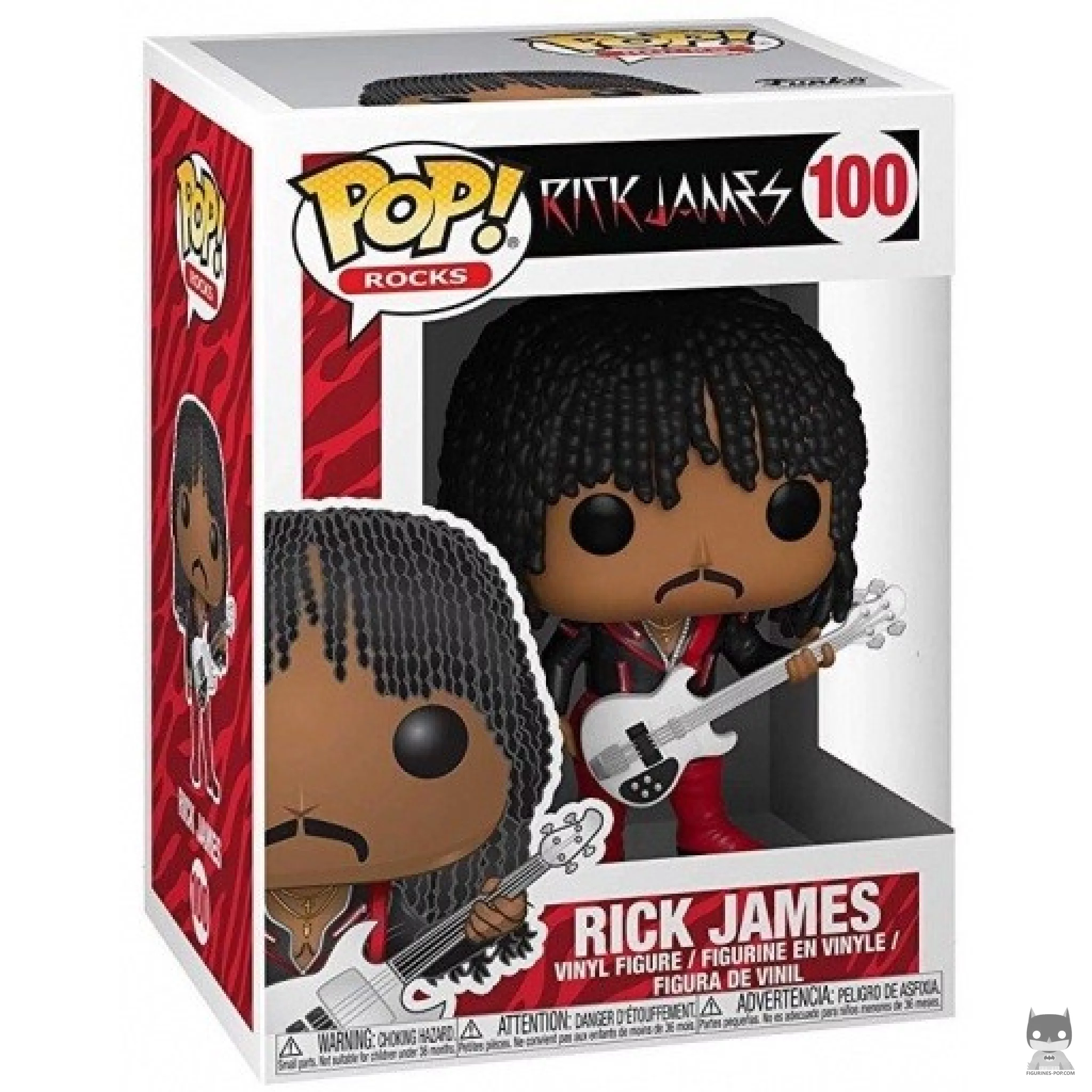 Figurine Funko POP Rick James avec boîte