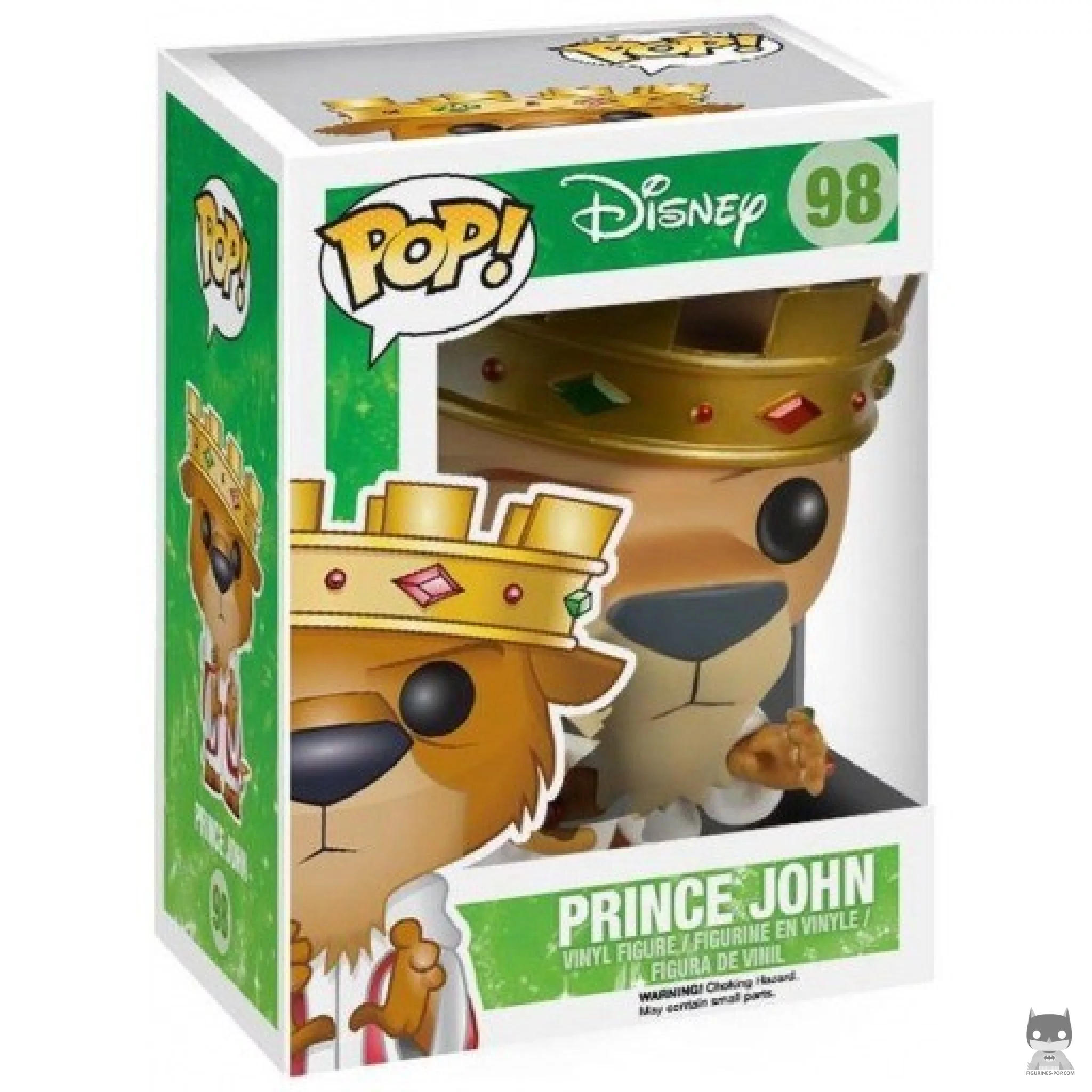 Figurine Funko POP Prince John avec boîte