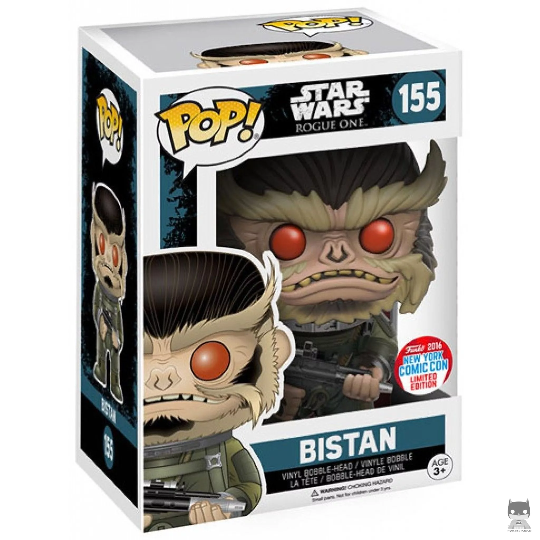 Figurine Funko POP Bistan avec boîte