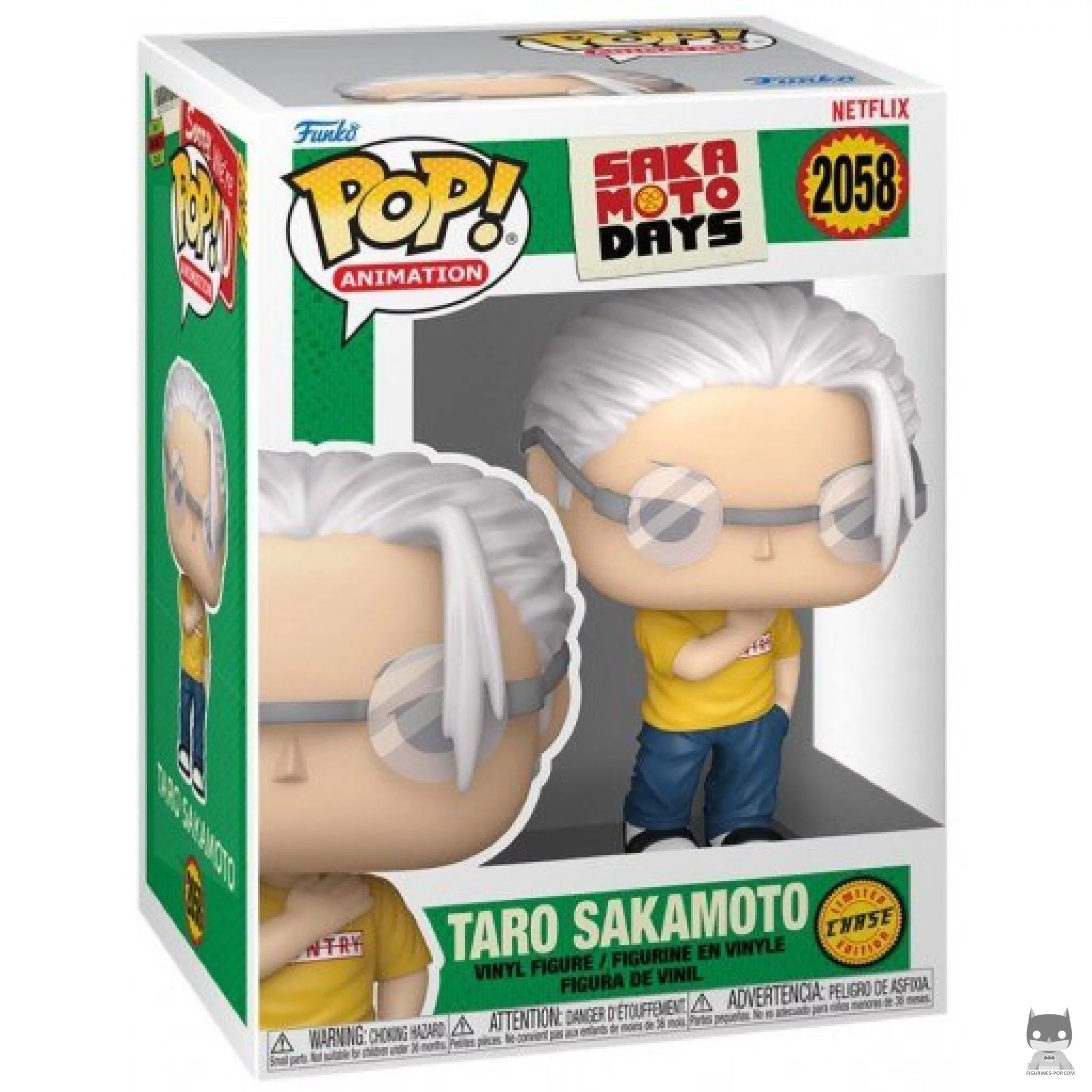 Figurine Funko POP Taro Sakamoto (Chase) avec boîte