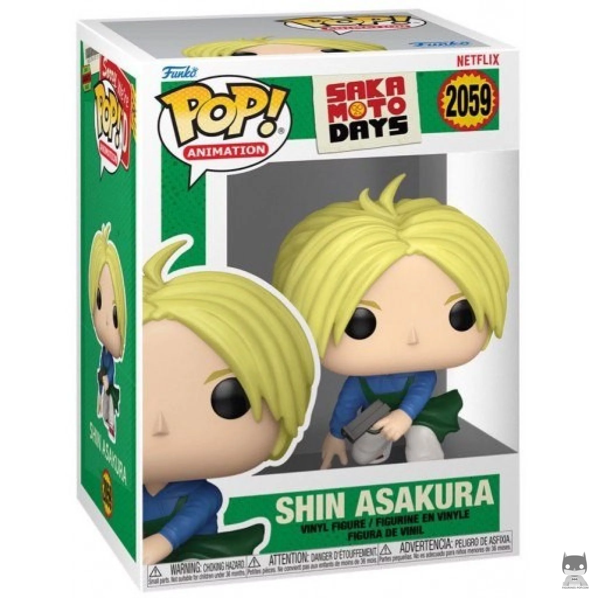 Figurine Funko POP Shin Asakura avec boîte