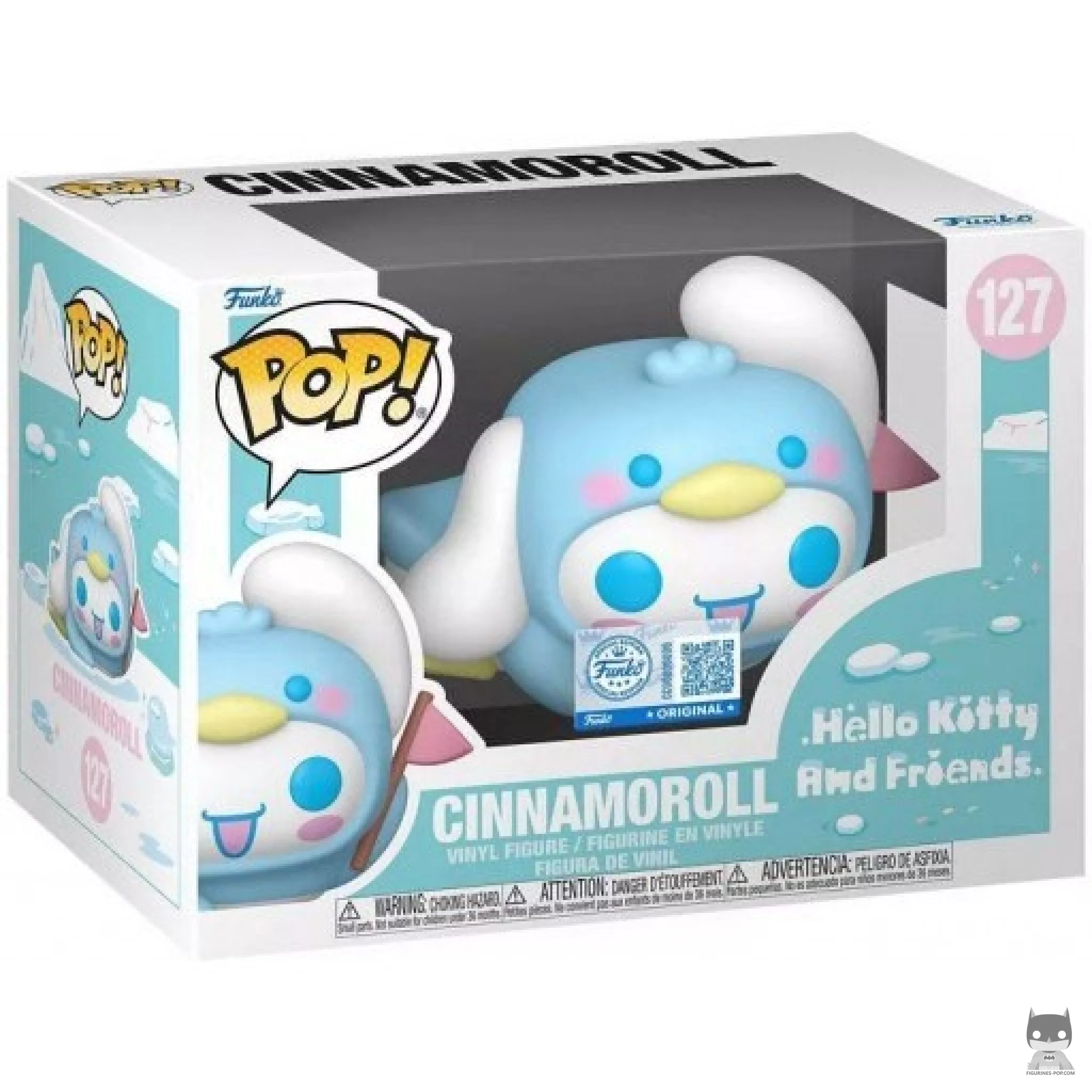 Figurine Funko POP Cinnamoroll (Pingouin) avec boîte