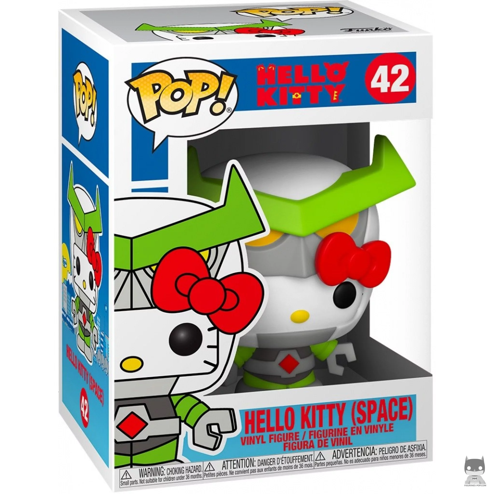 Figurine Funko POP Hello Kitty Espace avec boîte