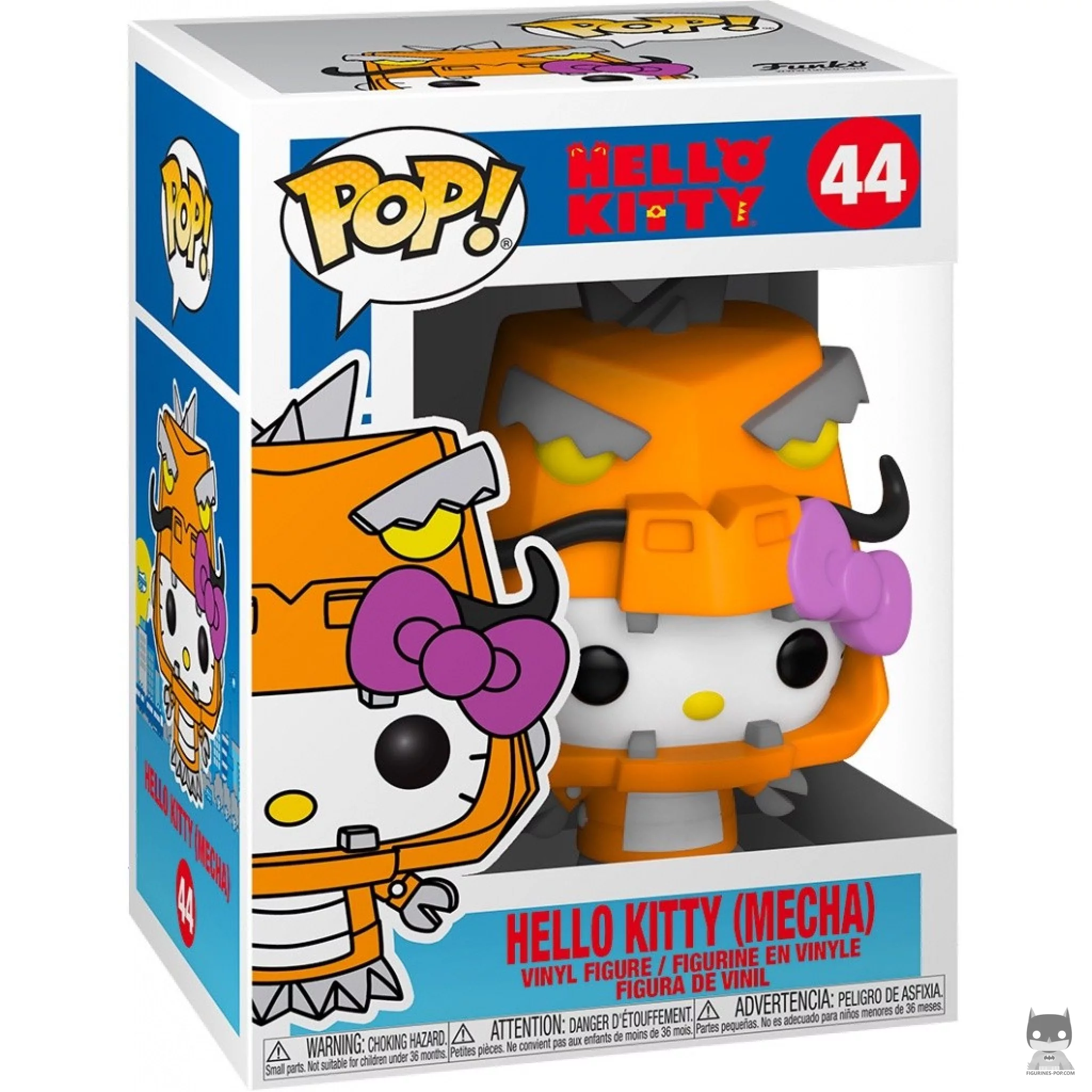 Figurine Funko POP Hello Kitty Mecha avec boîte