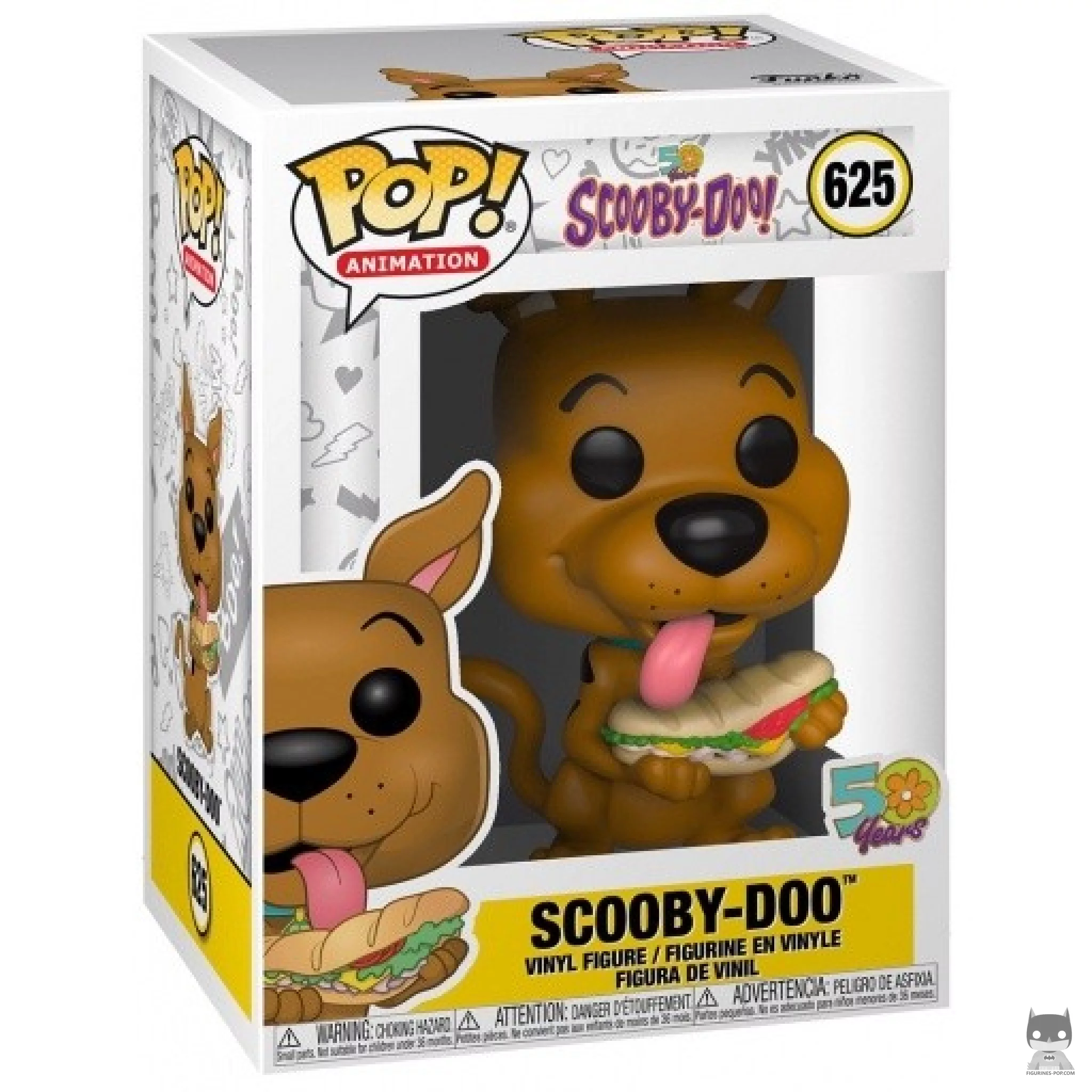 Figurine Funko POP Scooby-Doo avec sandwich avec boîte