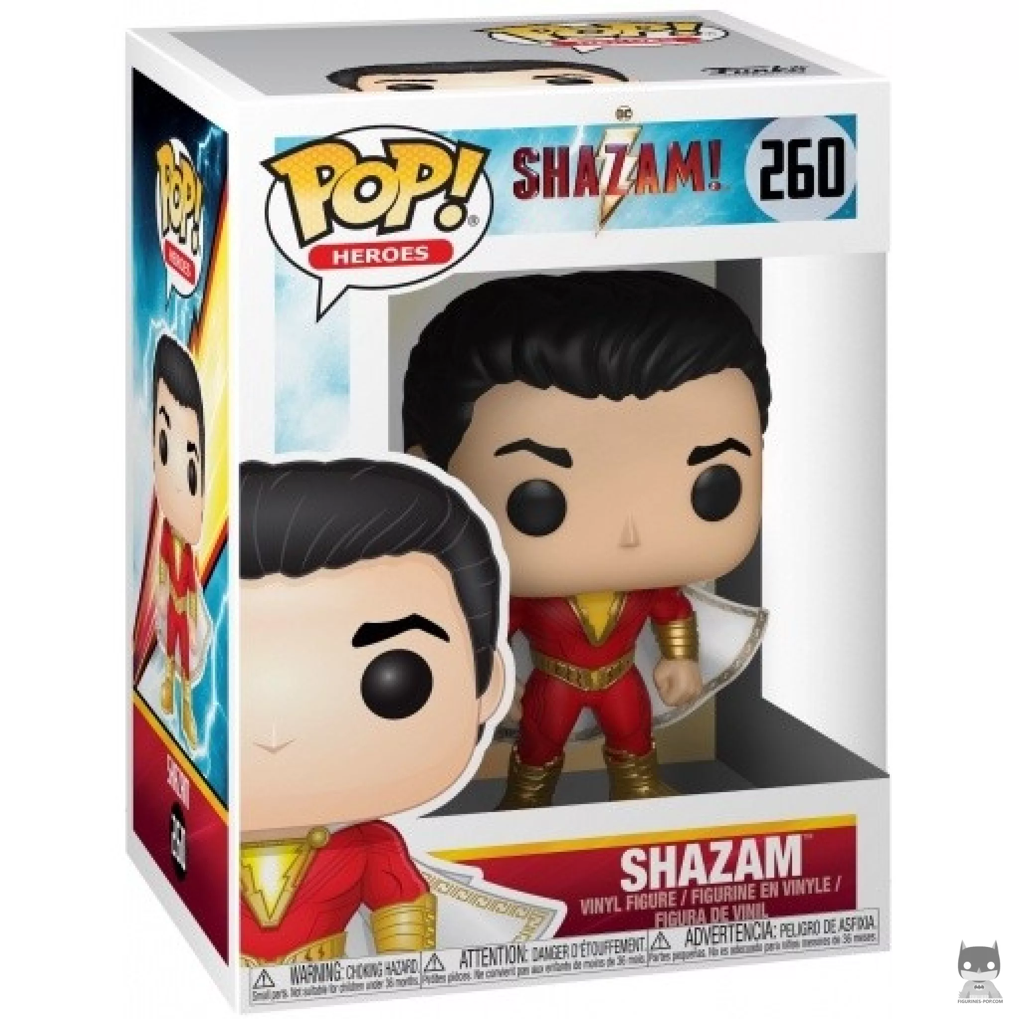 Figurine Funko POP Shazam avec boîte
