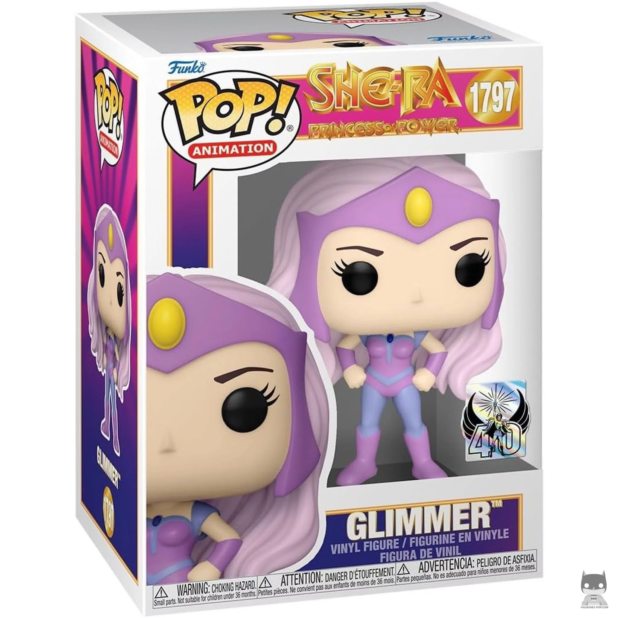 Figurine Funko POP Glimmer (40e anniversaire) avec boîte