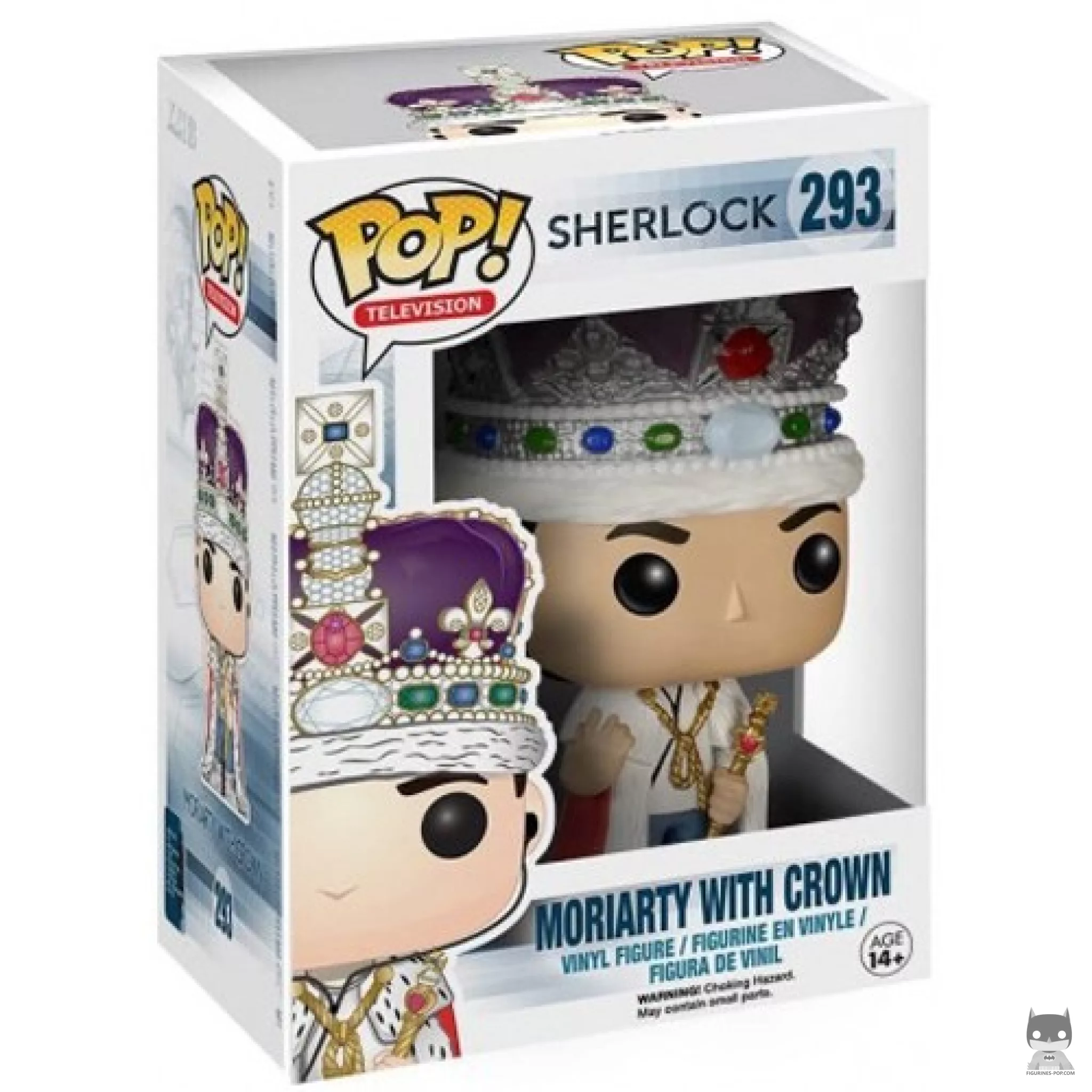 Figurine Funko POP Jim Moriarty (Joyau de la Couronne) avec boîte
