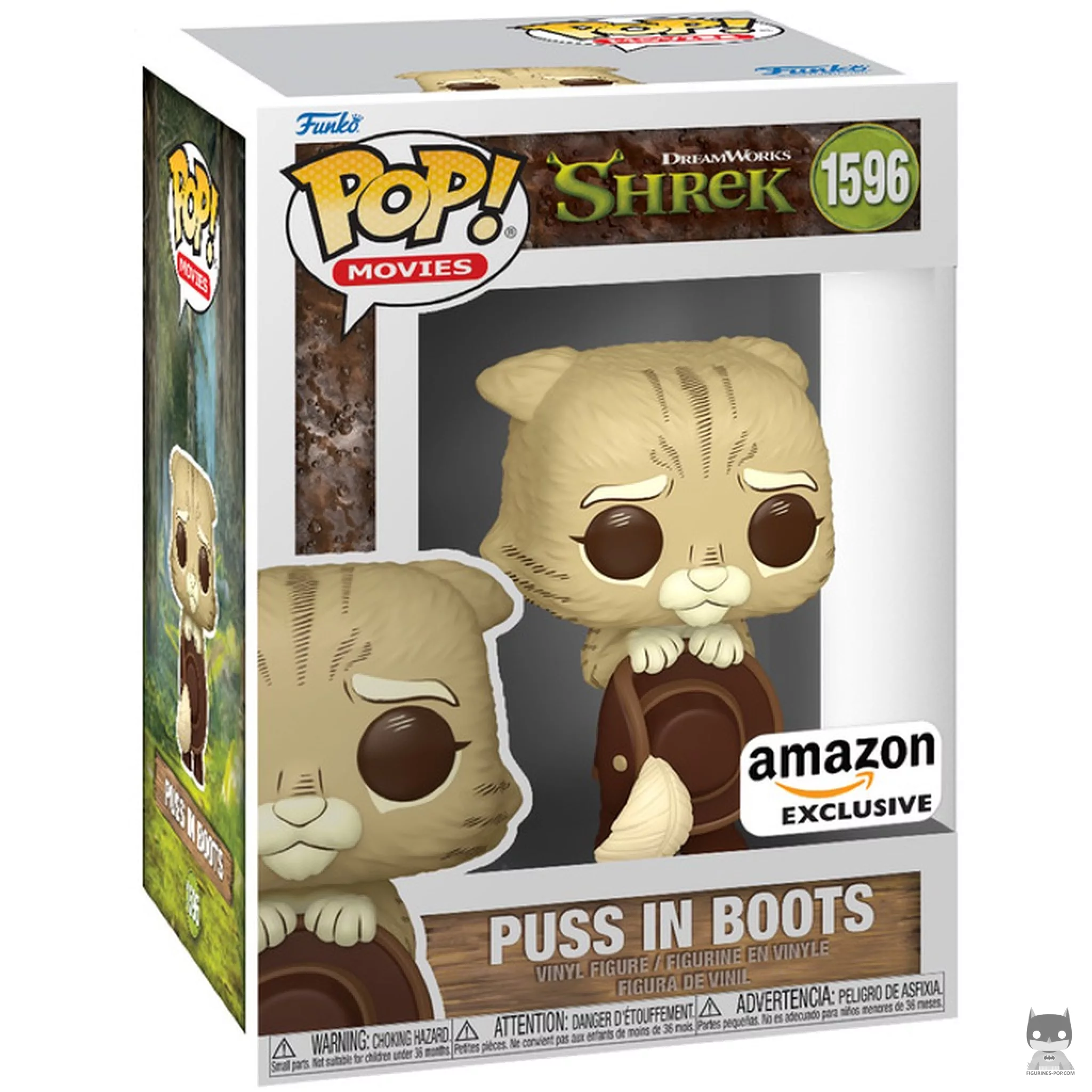 Figurine Funko POP Le Chat Potté (Sepia) avec boîte