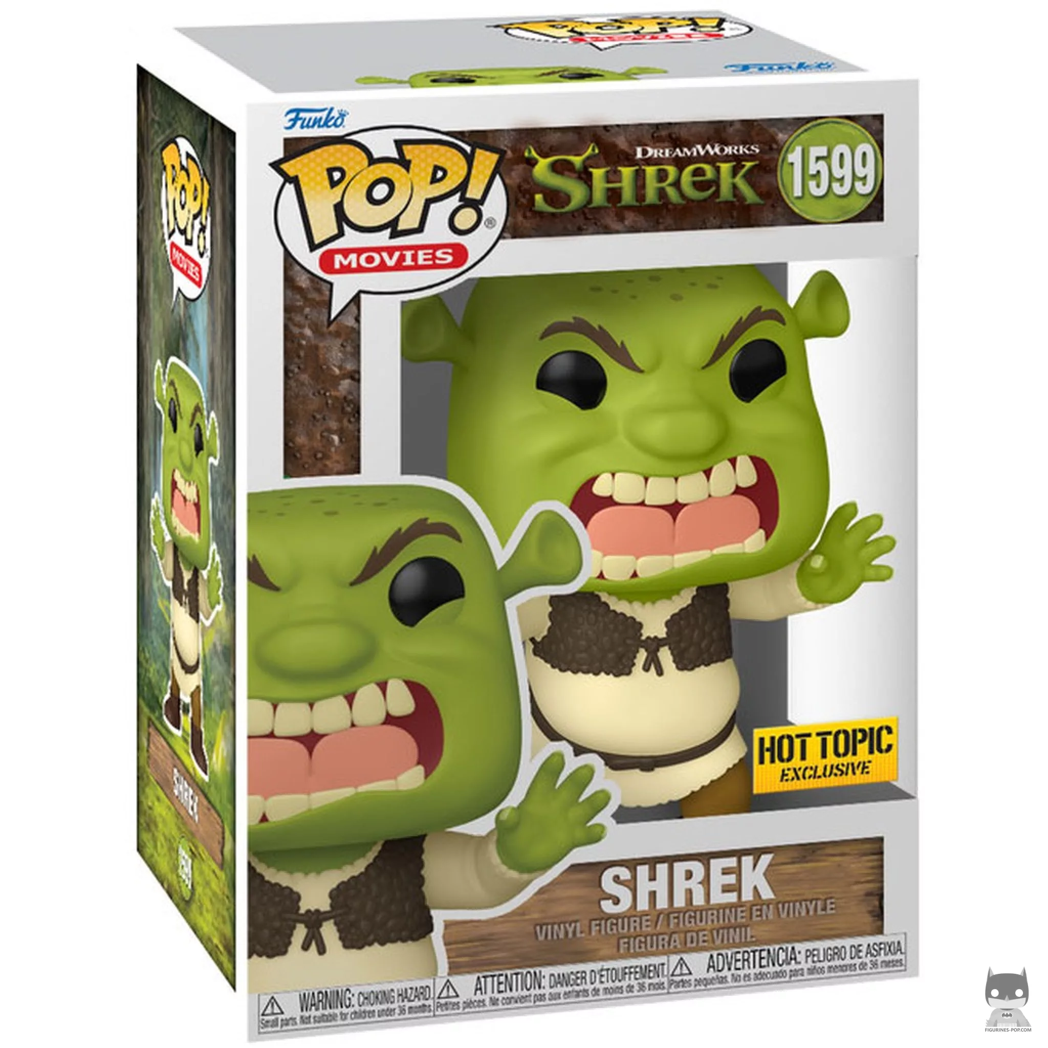 Figurine Funko POP Shrek (effrayant) avec boîte