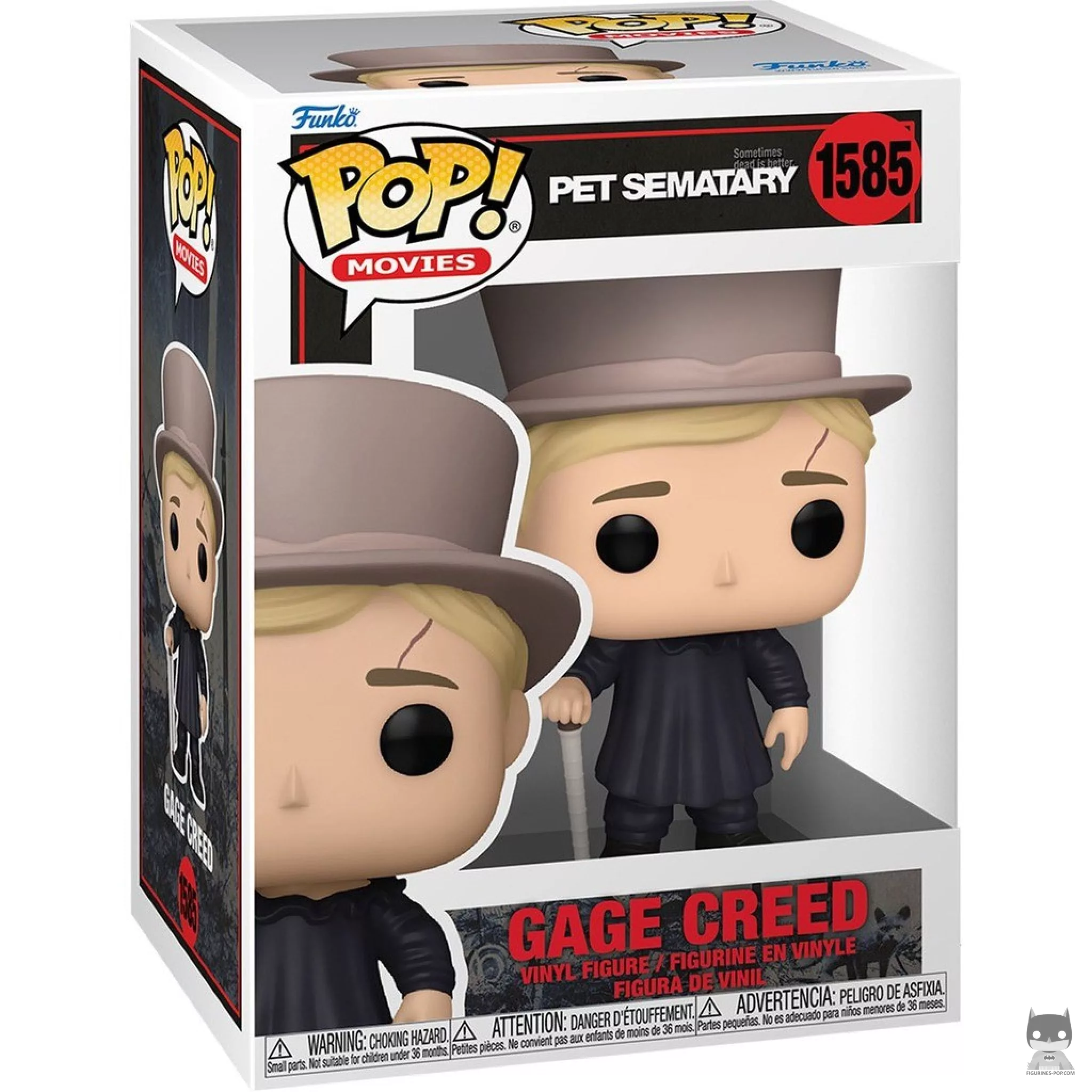 Figurine Funko POP Gage Creed avec boîte