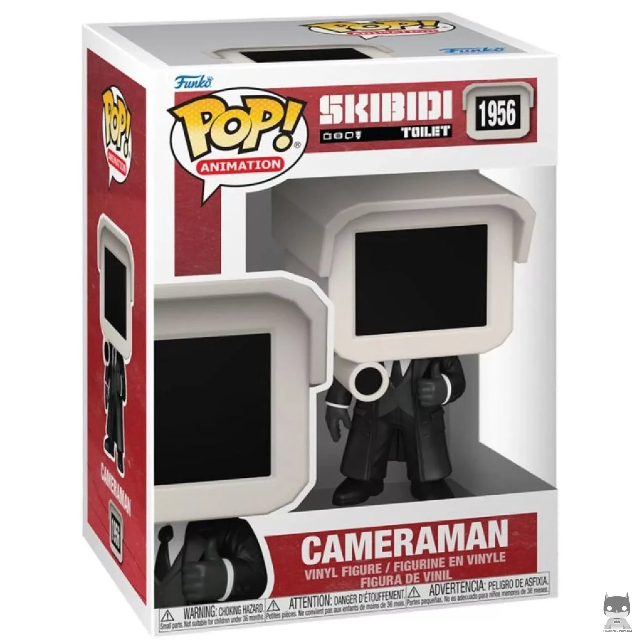 Figurine Funko POP Cameraman avec boîte