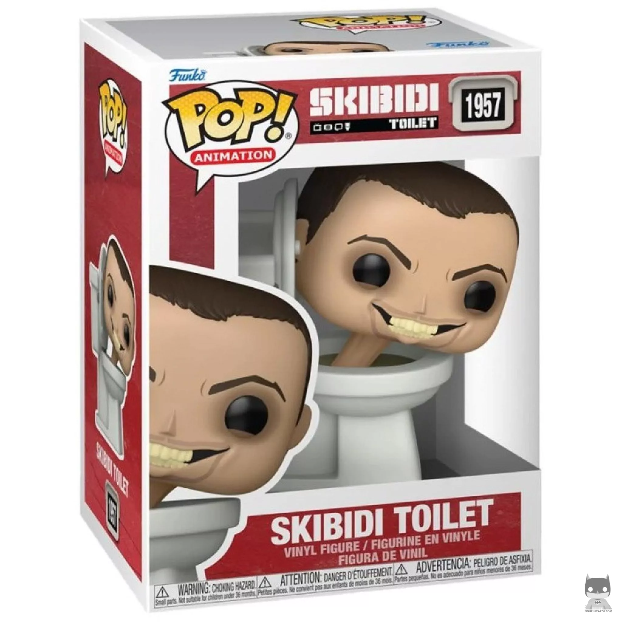 Figurine Funko POP Skibidi Toilet avec boîte