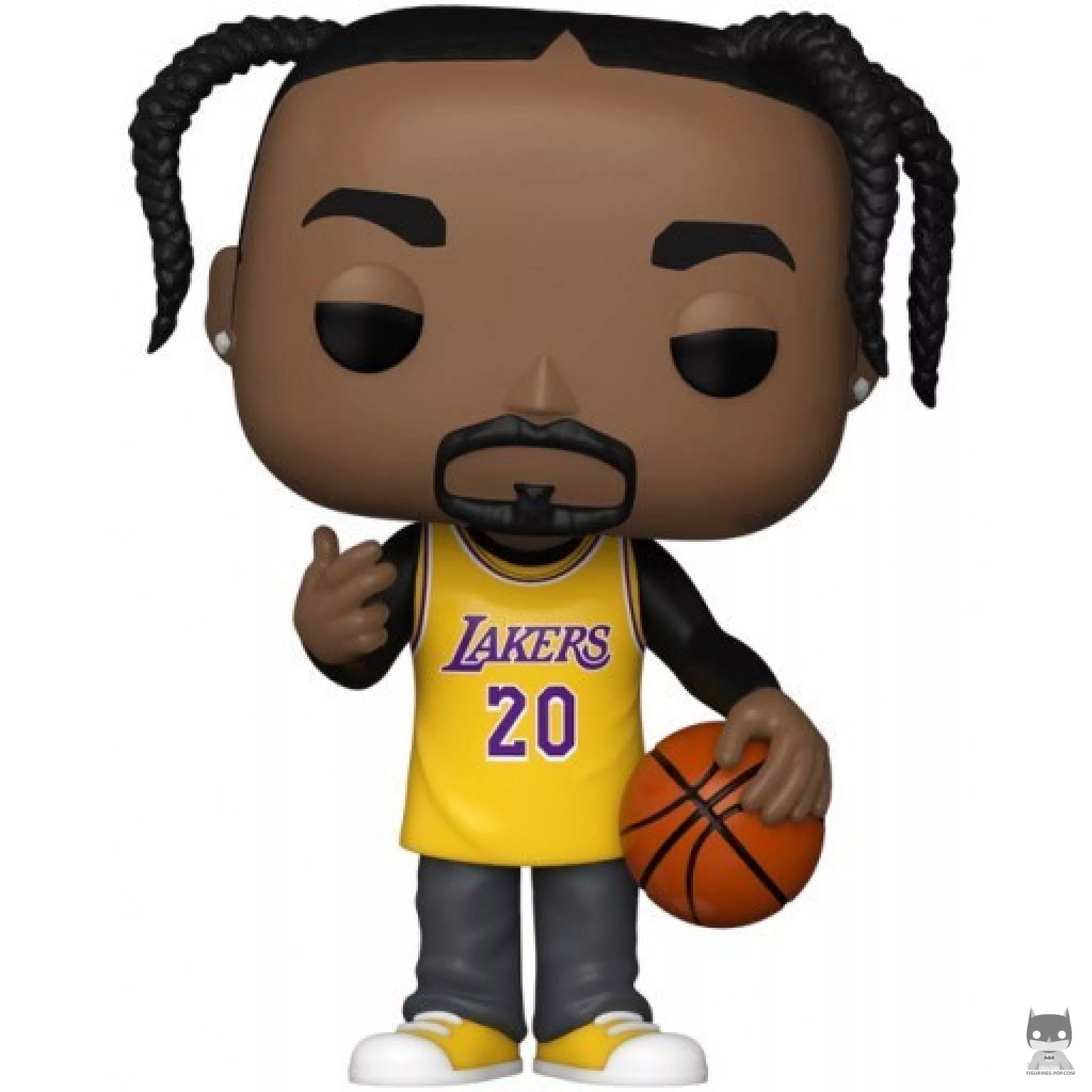 Figurine Funko POP Snoop Dogg avec Maillot des Lakers Jaune (Snoop Dogg)