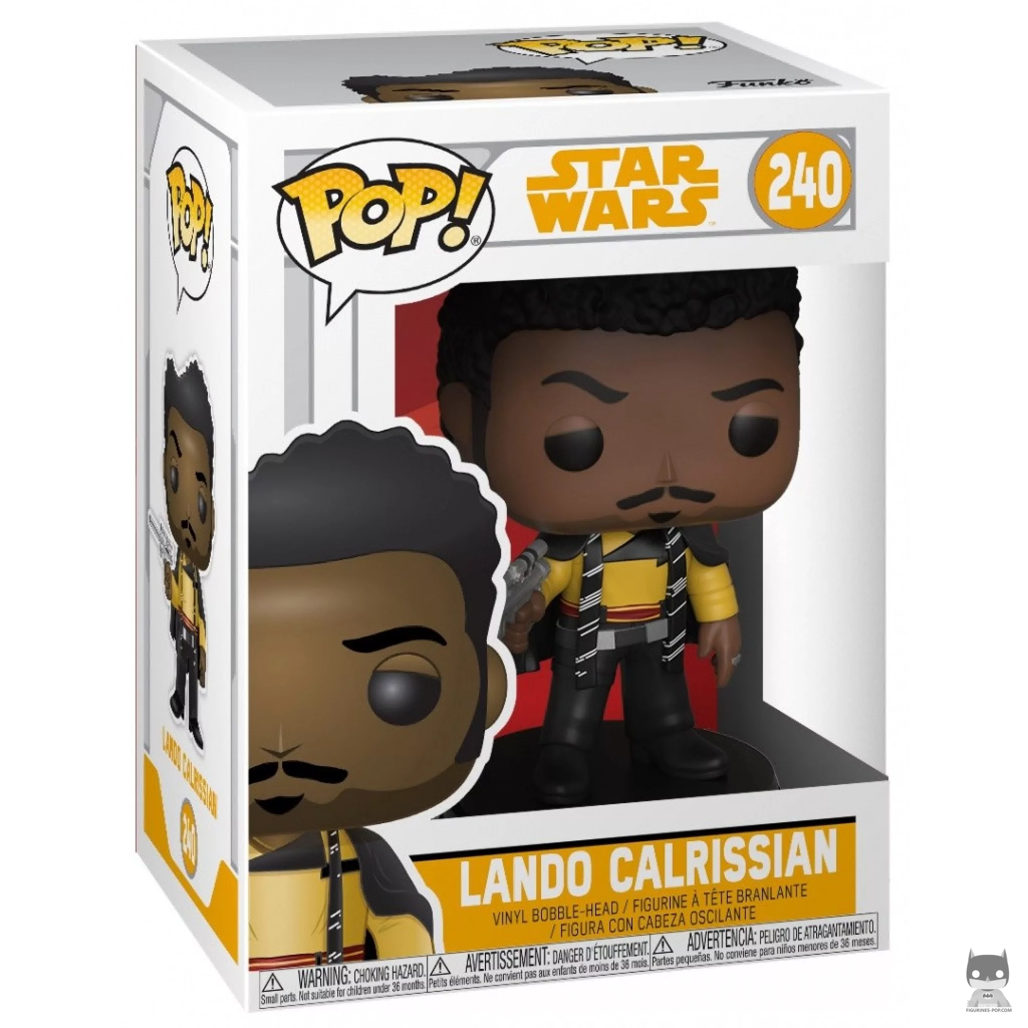 Figurine Funko POP Lando Calrissian avec boîte