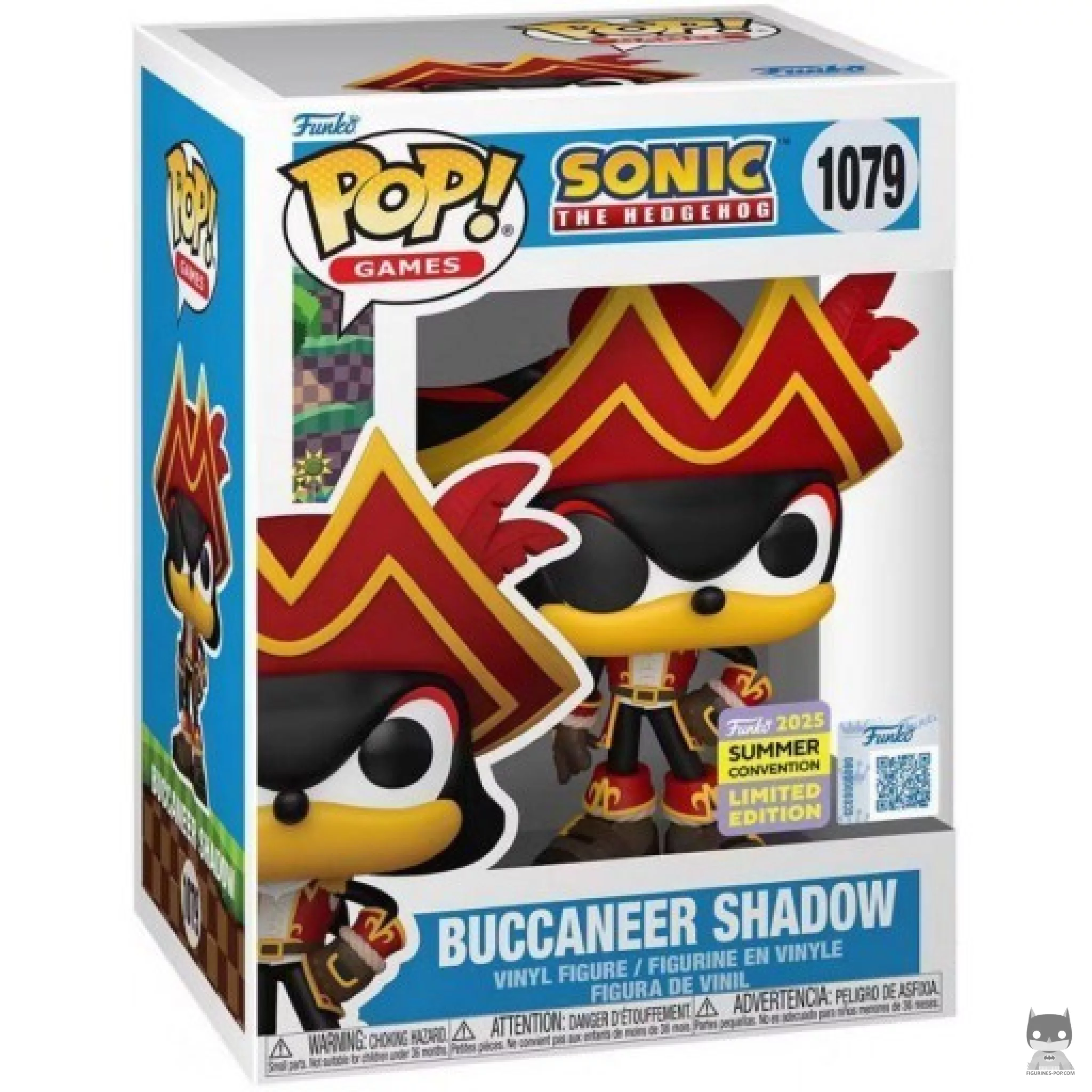 Figurine Funko POP Buccaneer Shadow avec boîte