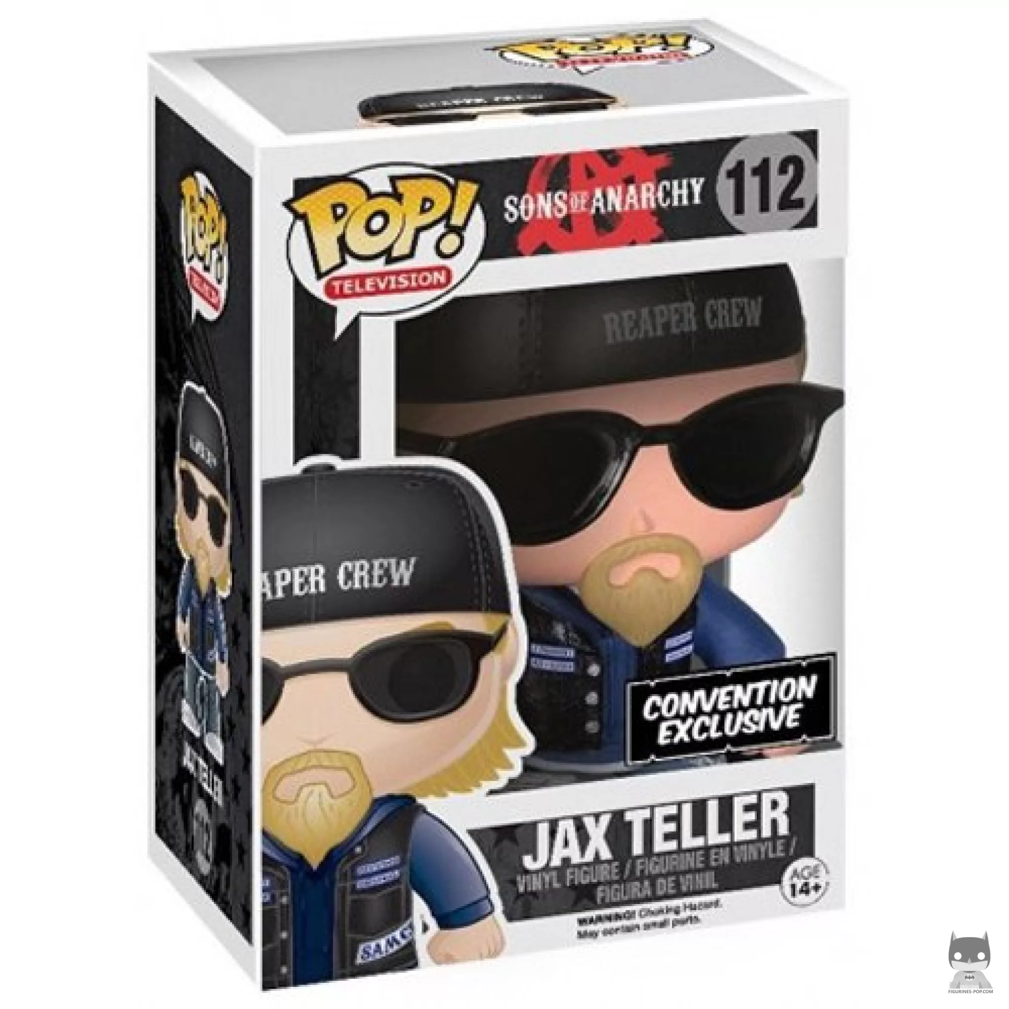 Figurine Funko POP Jax Teller (Reaper Crew) avec boîte
