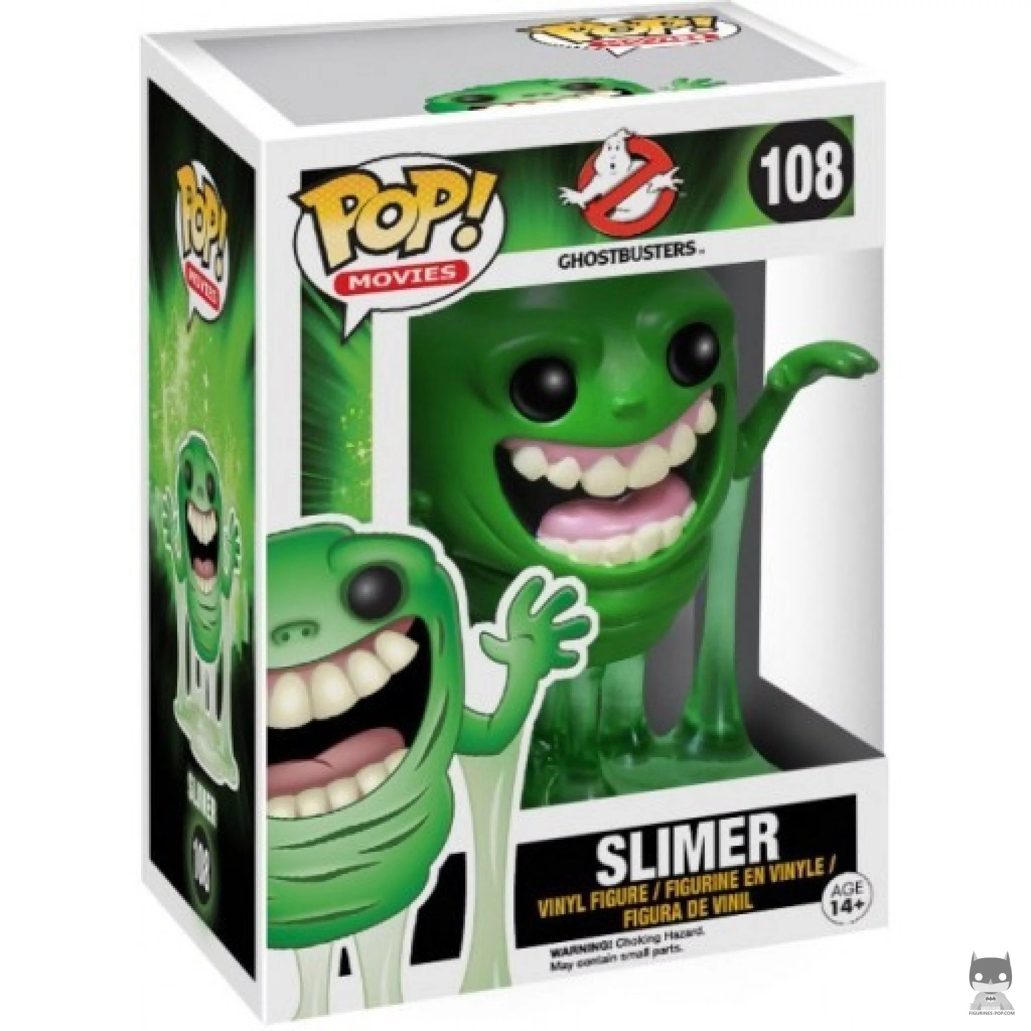 Figurine Funko POP Slimer avec boîte