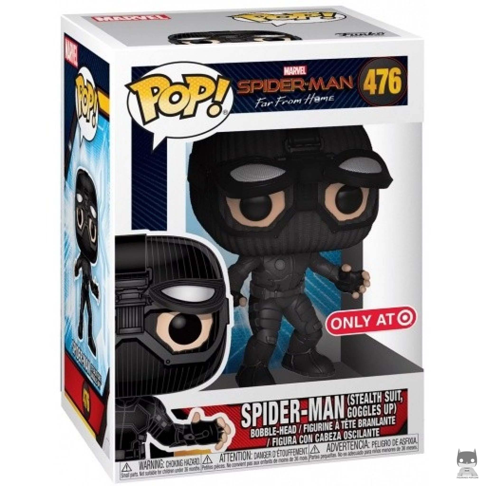 Figurine Funko POP Spider-Man (Combinaison Camouflage) avec boîte