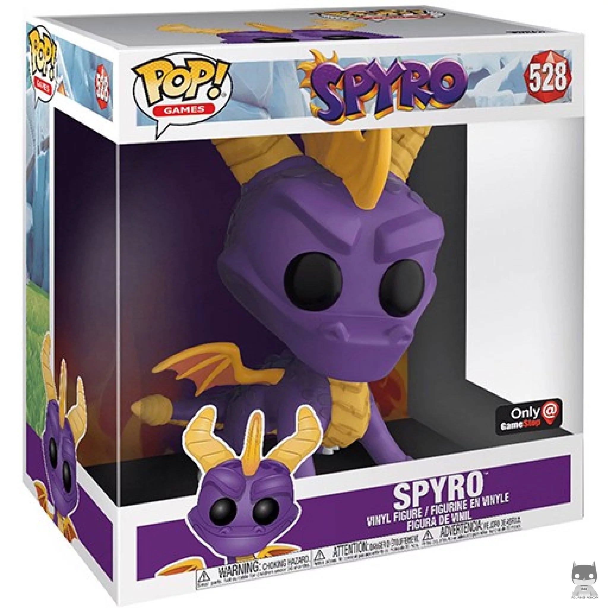 Figurine Funko POP Spyro (Supersized) avec boîte