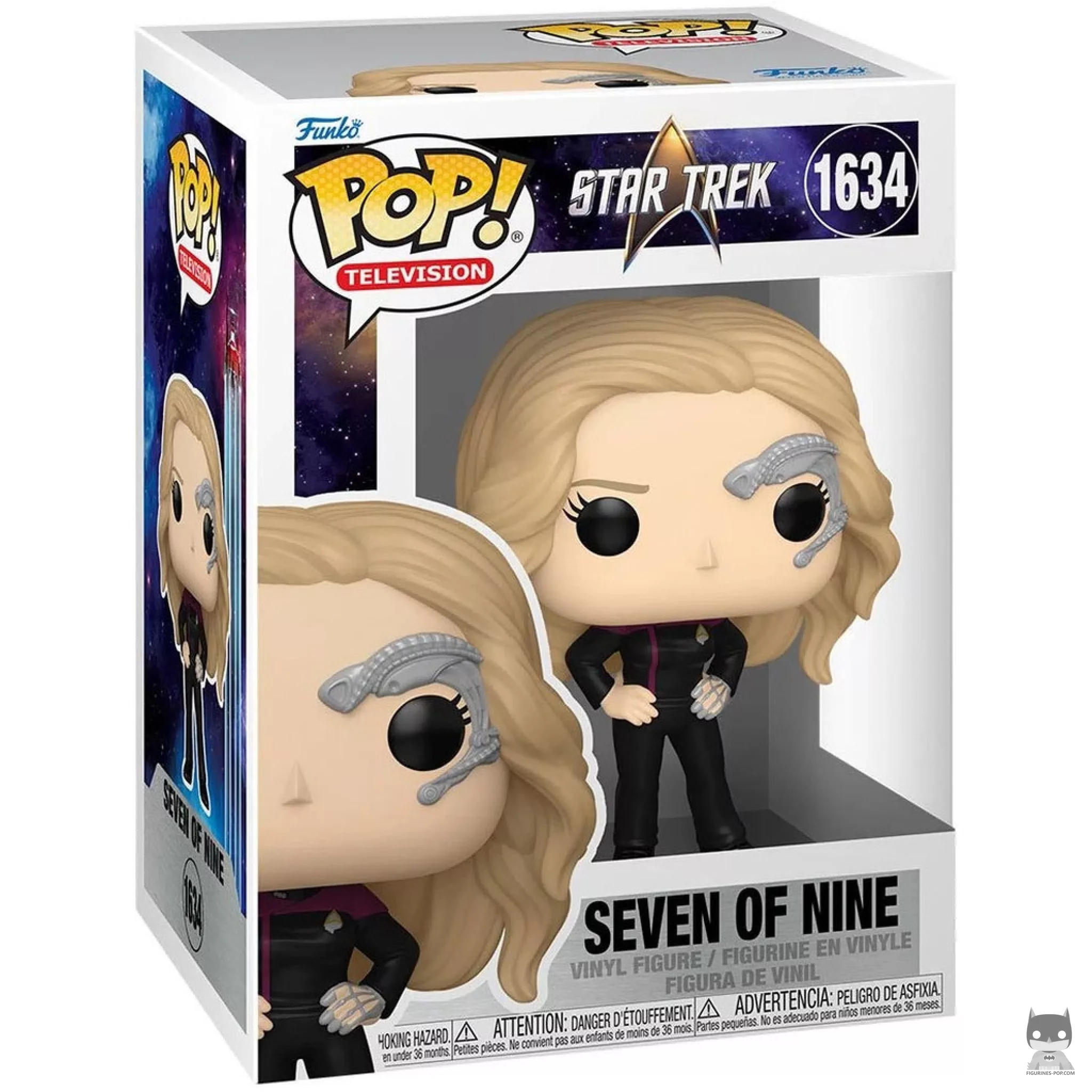 Figurine Funko POP Seven of Nine avec boîte