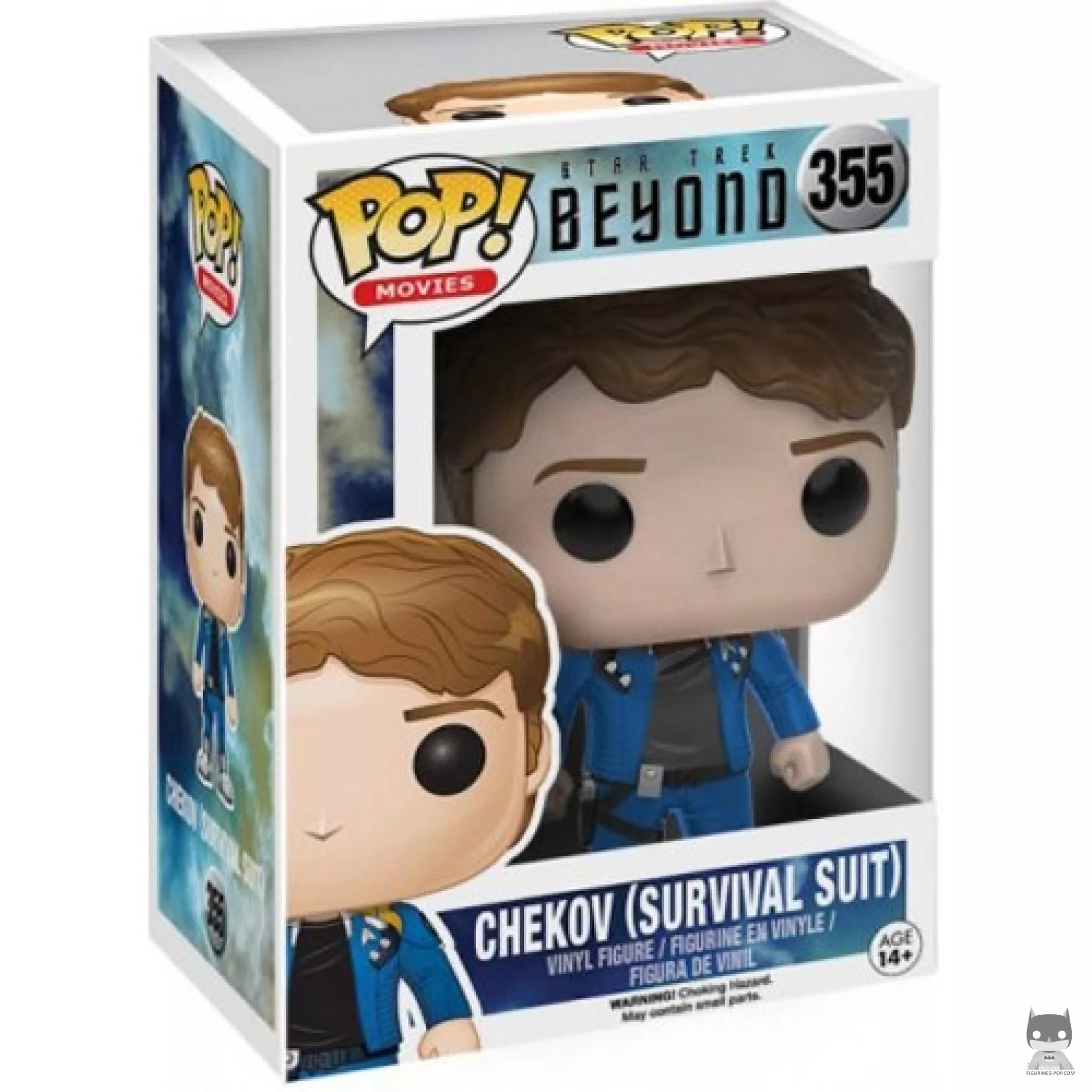 Figurine Funko POP Chekov (combinaison de survie) avec boîte