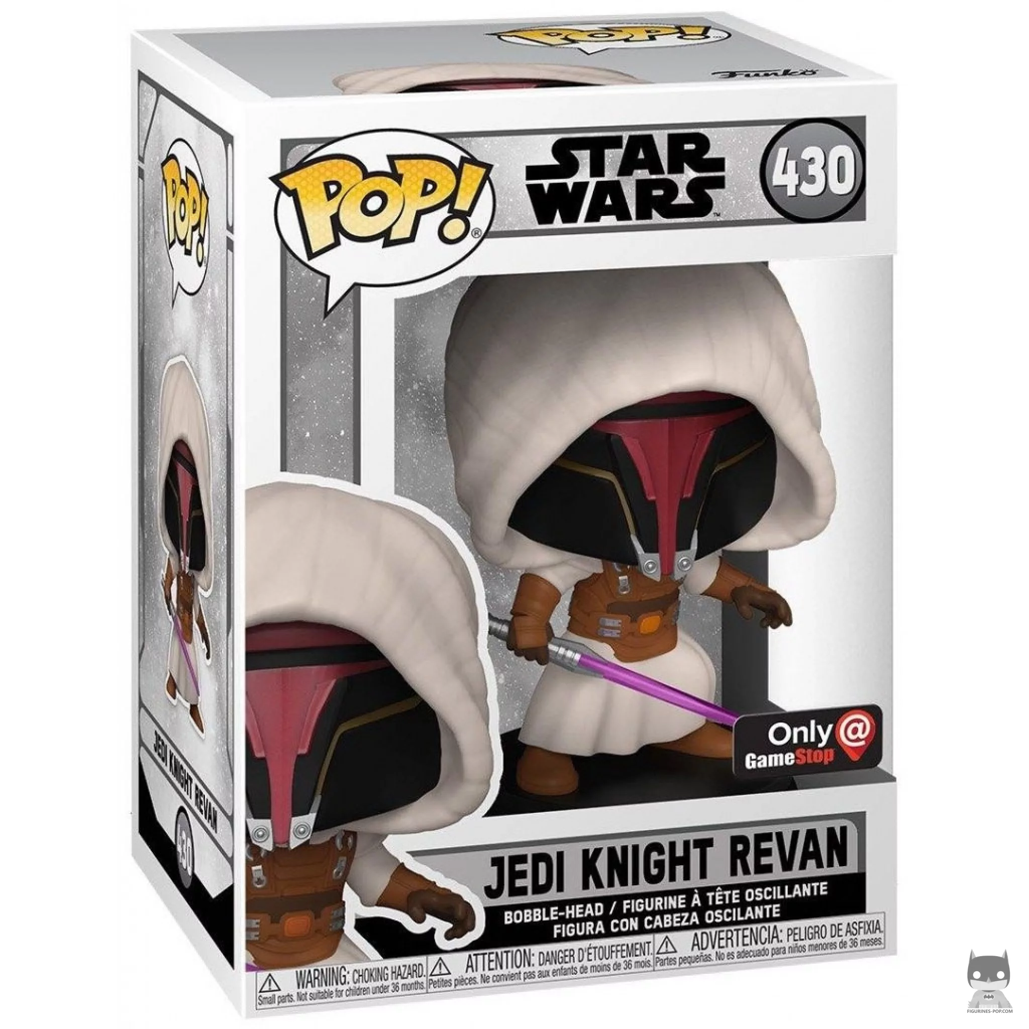 Figurine Funko POP Jedi Knight Revan avec boîte