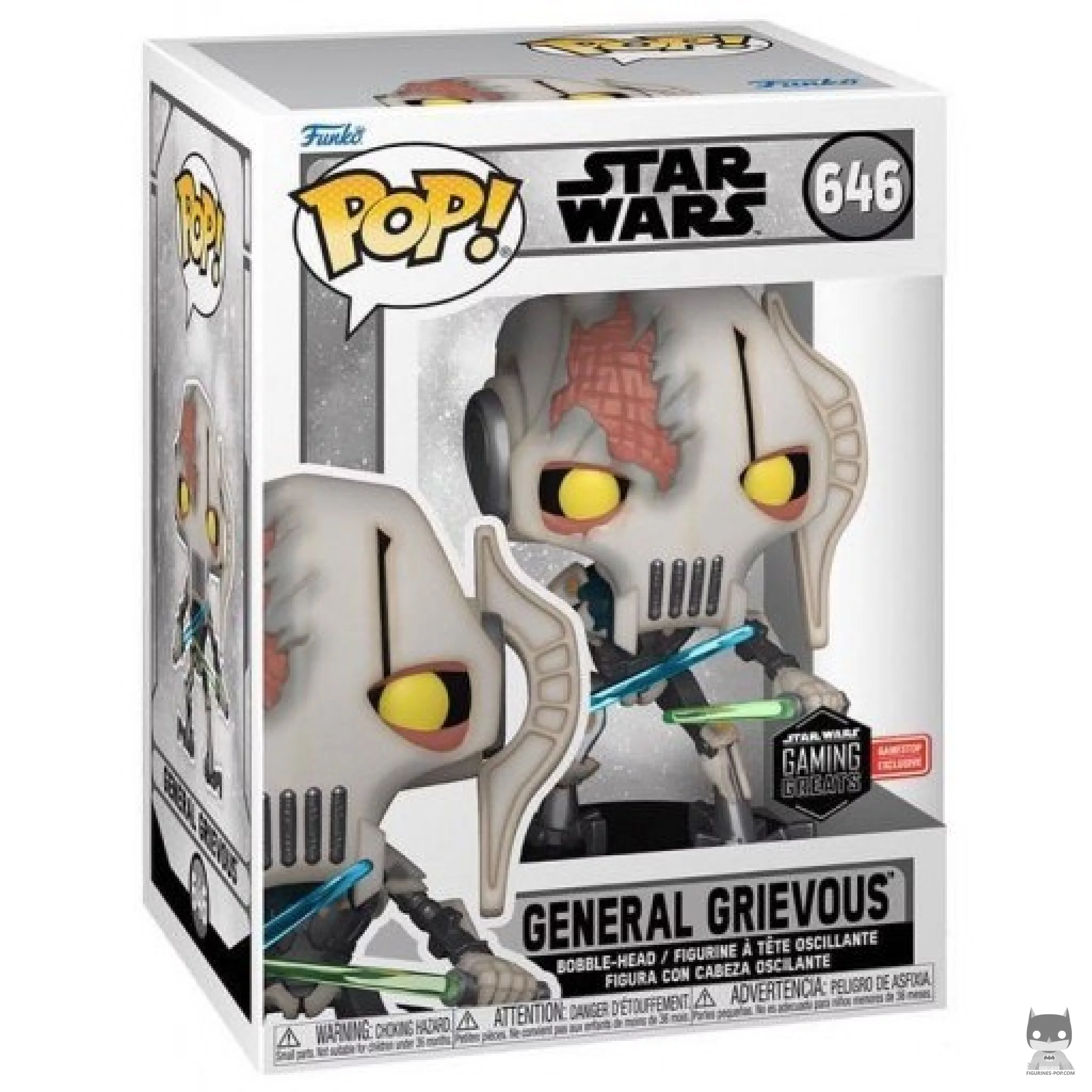 Figurine Funko POP Général Grievous avec boîte