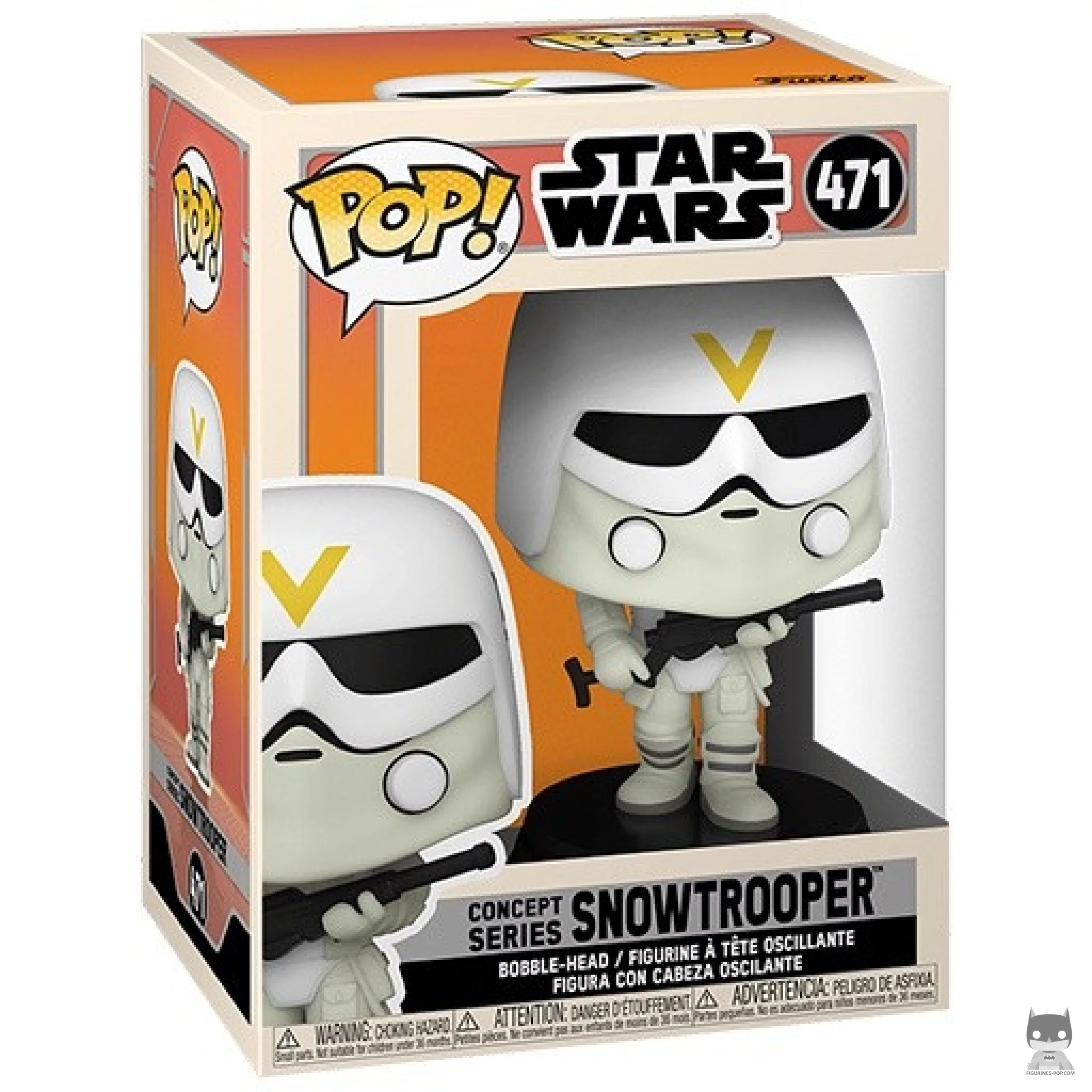 Figurine Funko POP Snowtrooper avec boîte