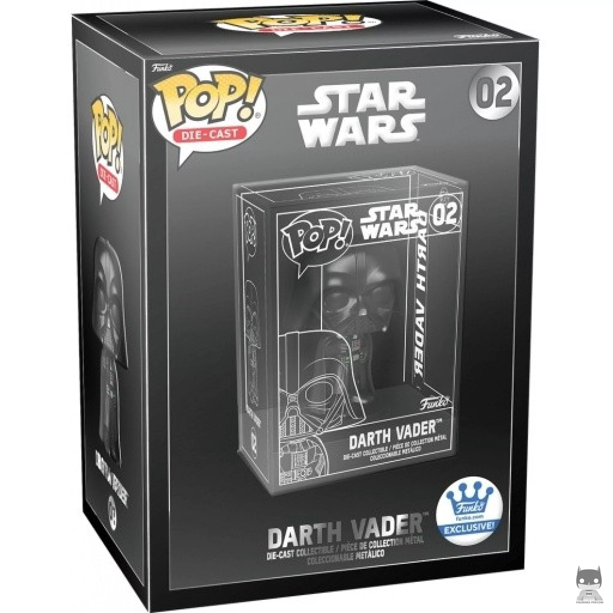Figurine Funko POP Dark Vador (Chase) avec boîte