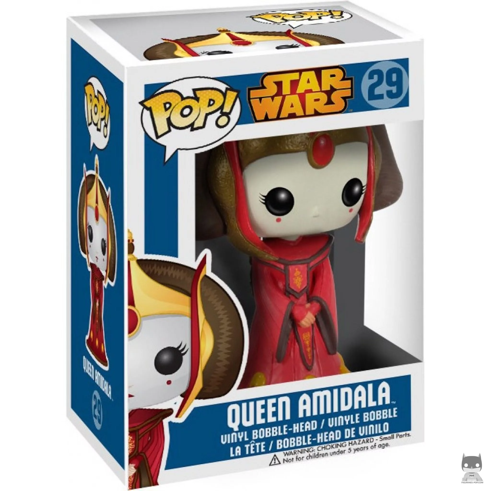 Figurine Funko POP Reine Amidala avec boîte