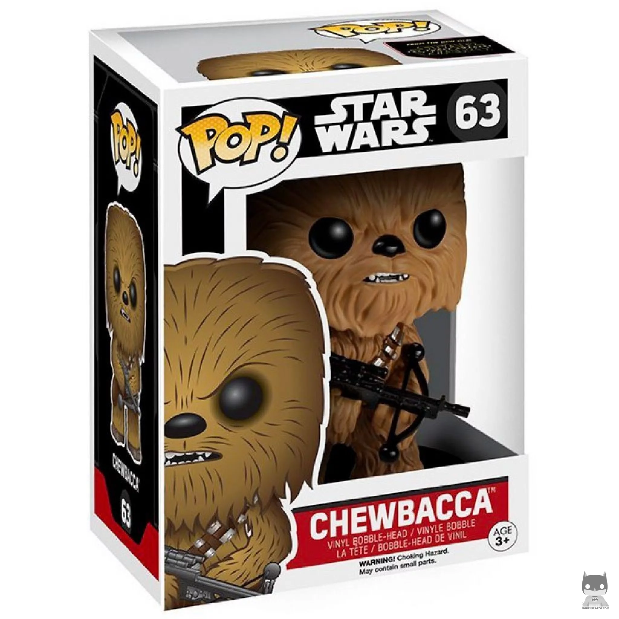 Figurine Funko POP Chewbacca (Flocked) avec boîte
