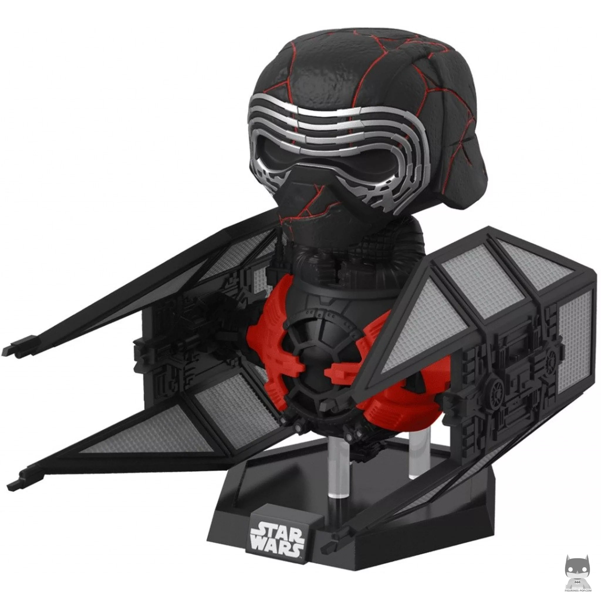 Figurine Funko POP Supreme Leader Kylo Ren sur TieE Whisper (Star Wars Episode IX, L'Ascension de Skywalker)