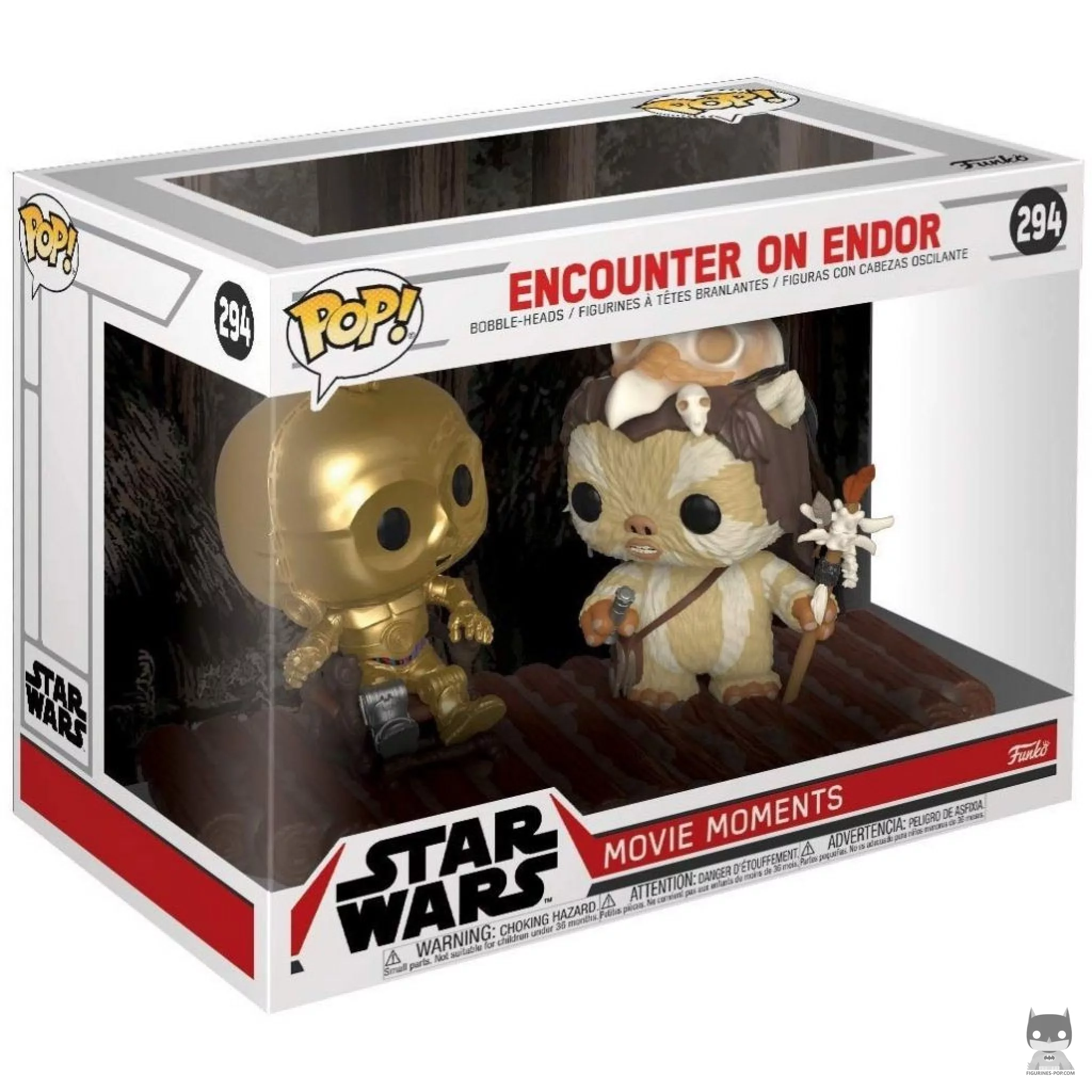 Figurine Funko POP Rencontre sur Endor avec boîte