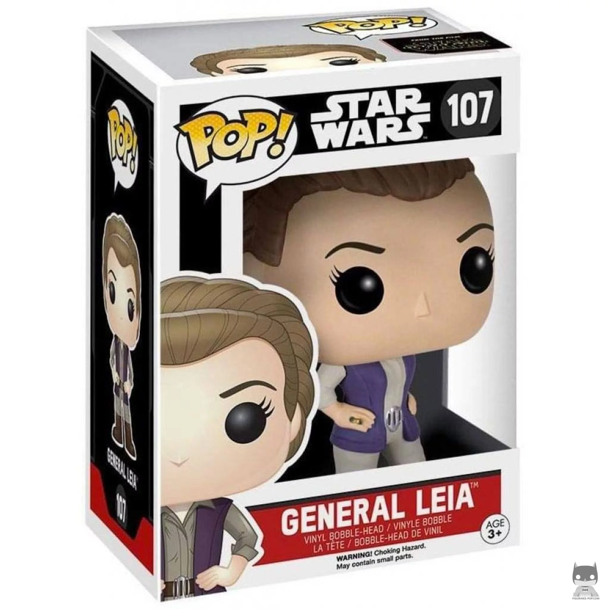 Figurine Funko POP Général Leia avec boîte