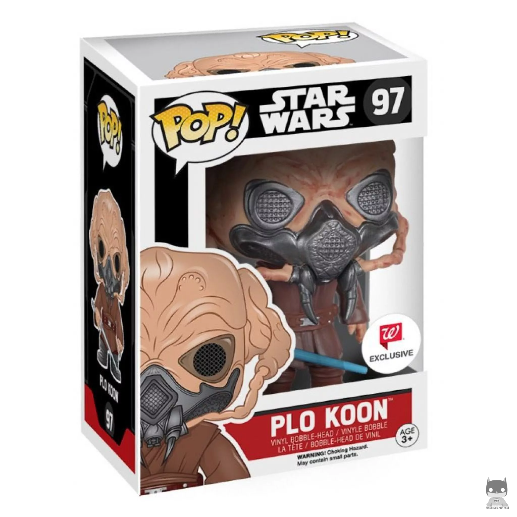 Figurine Funko POP Plo Koon avec boîte