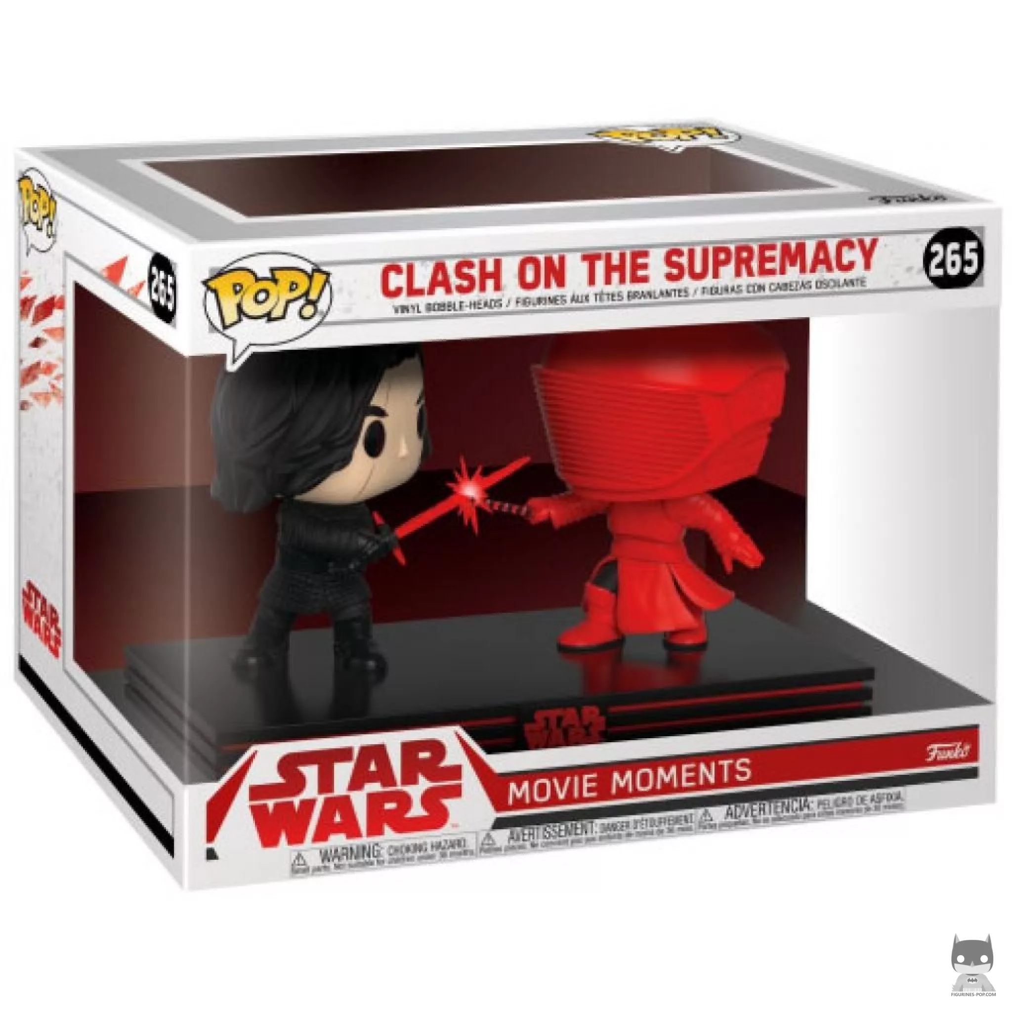 Figurine Funko POP Clash sur le Supremacy (Kylo & Garde d'Elite Prétorien) avec boîte