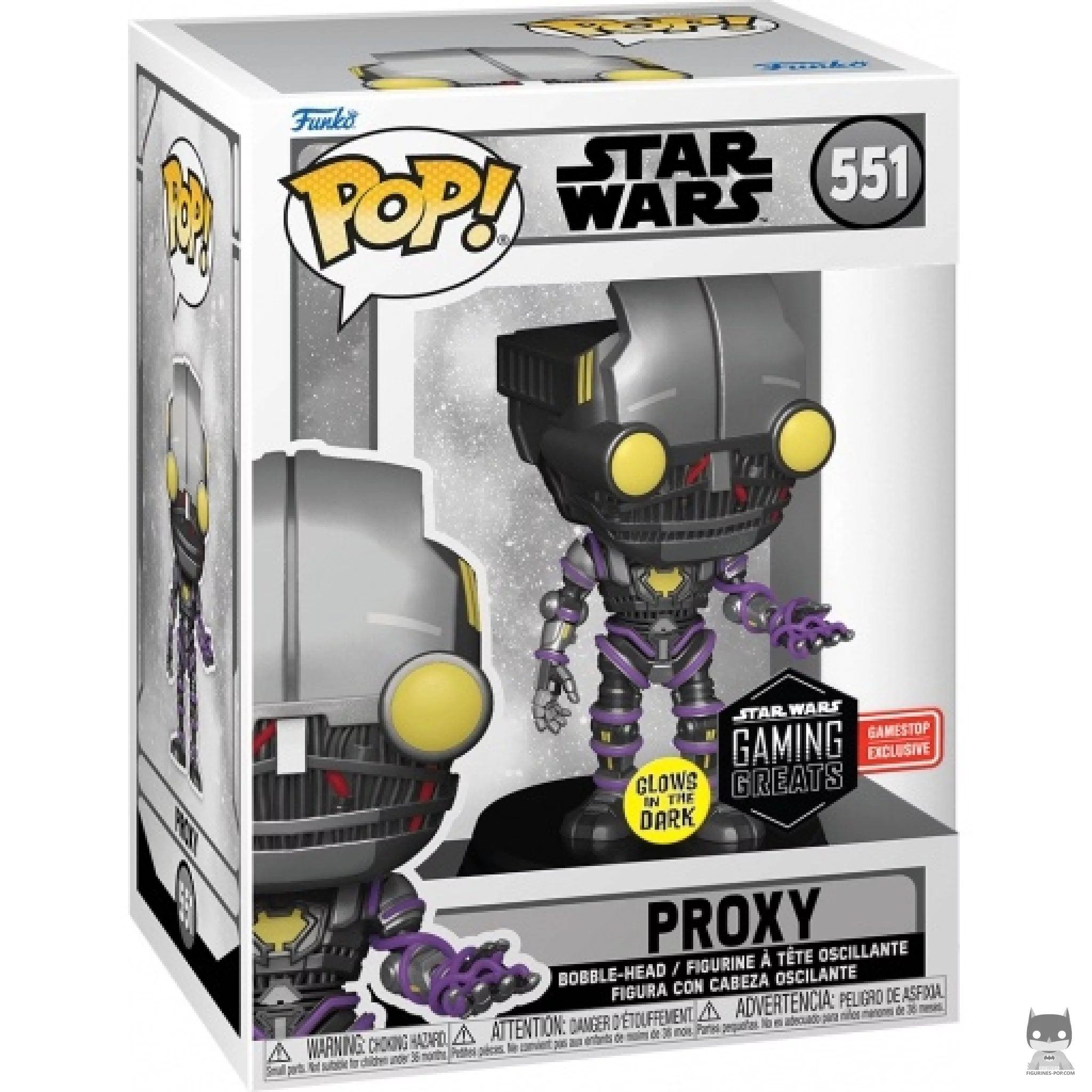 Figurine Funko POP Proxy (Glow in the Dark) avec boîte