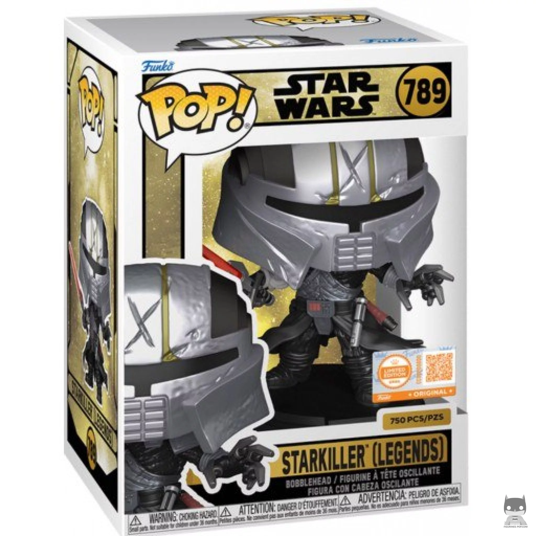 Figurine Funko POP Starkiller (Legends) avec boîte
