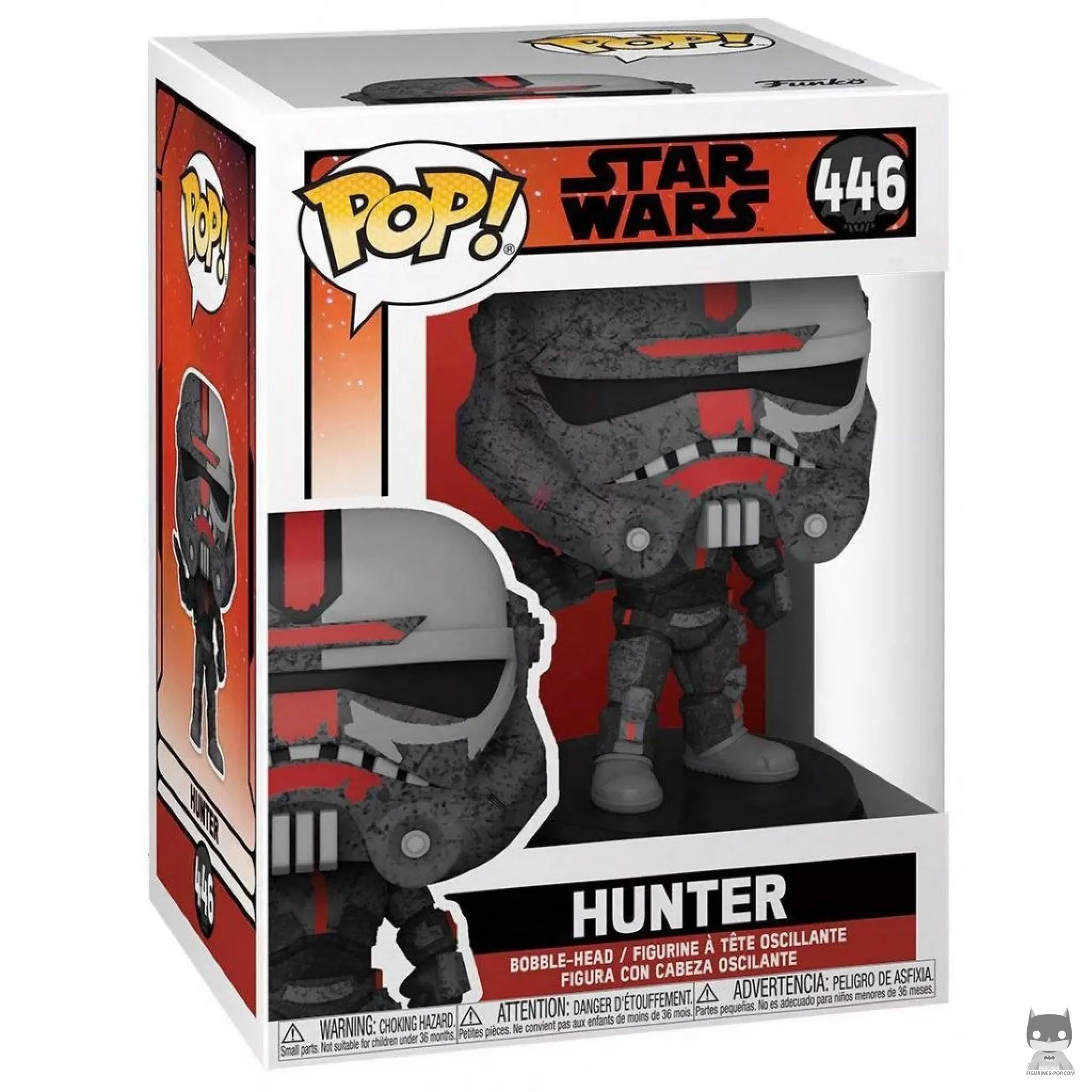 Figurine Funko POP Hunter avec boîte