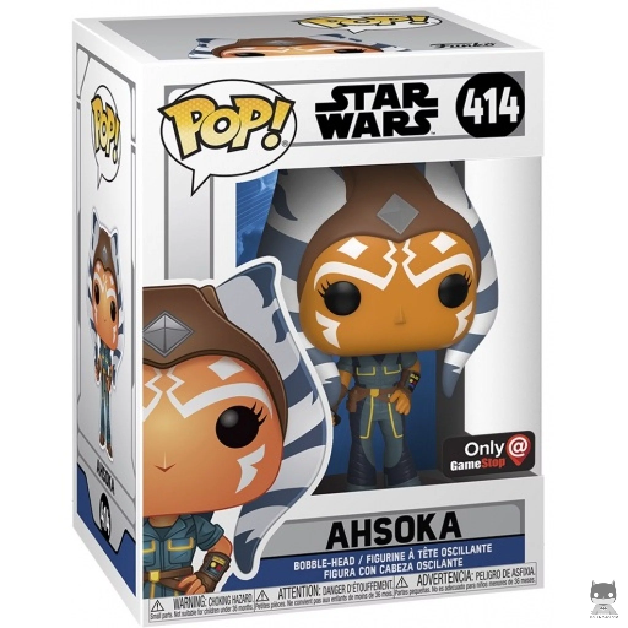 Figurine Funko POP Ahsoka avec boîte