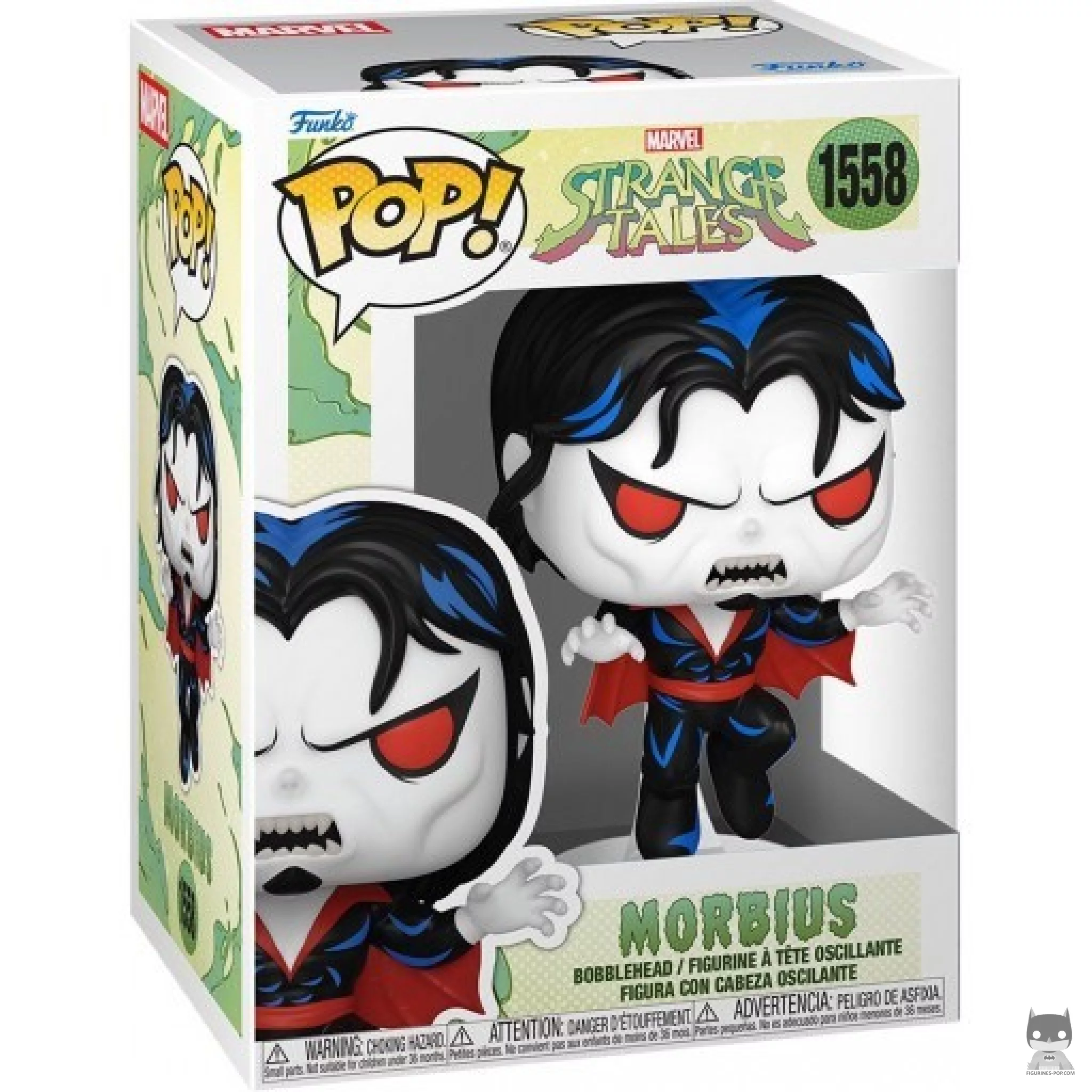 Figurine Funko POP Morbius avec boîte