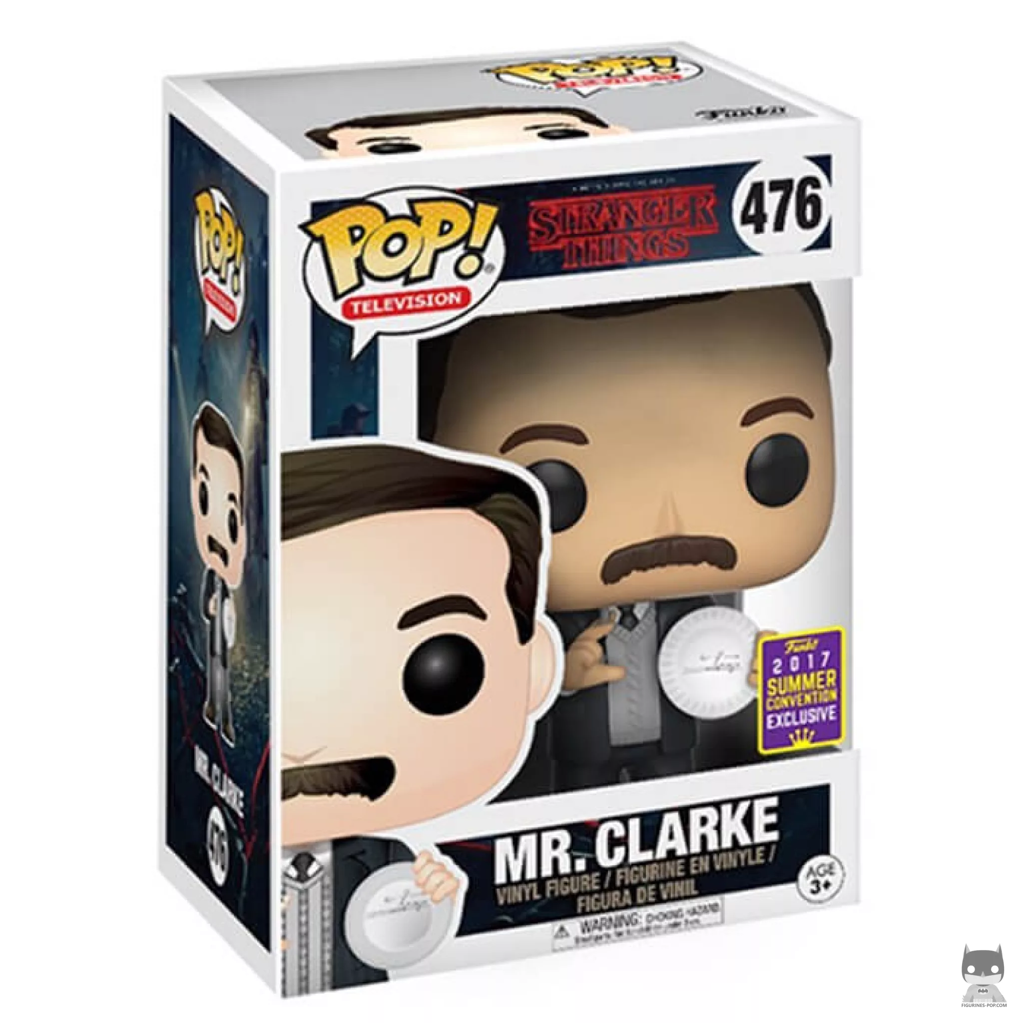 Figurine Funko POP Mr. Clarke avec boîte