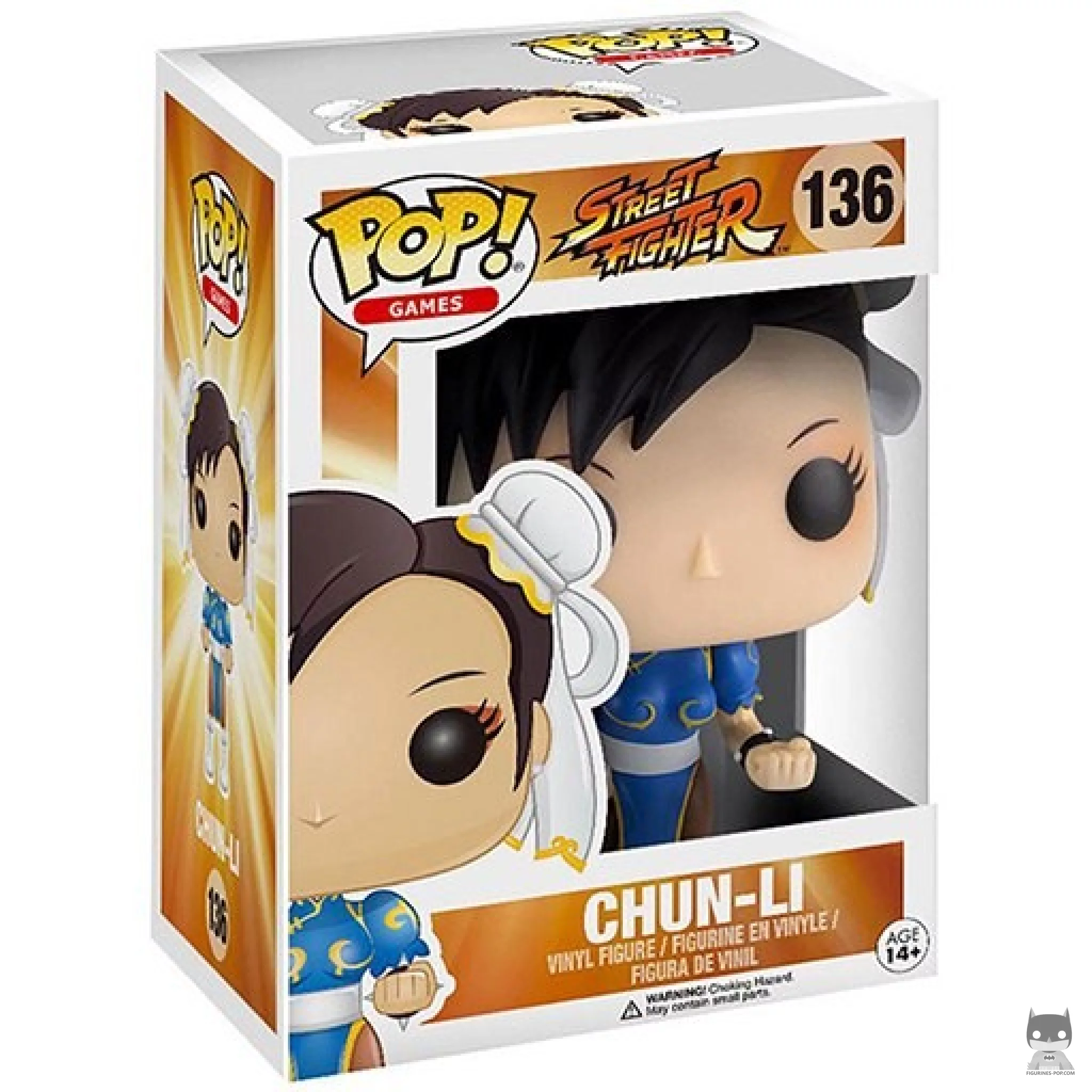 Figurine Funko POP Chun-Li (Rose) avec boîte