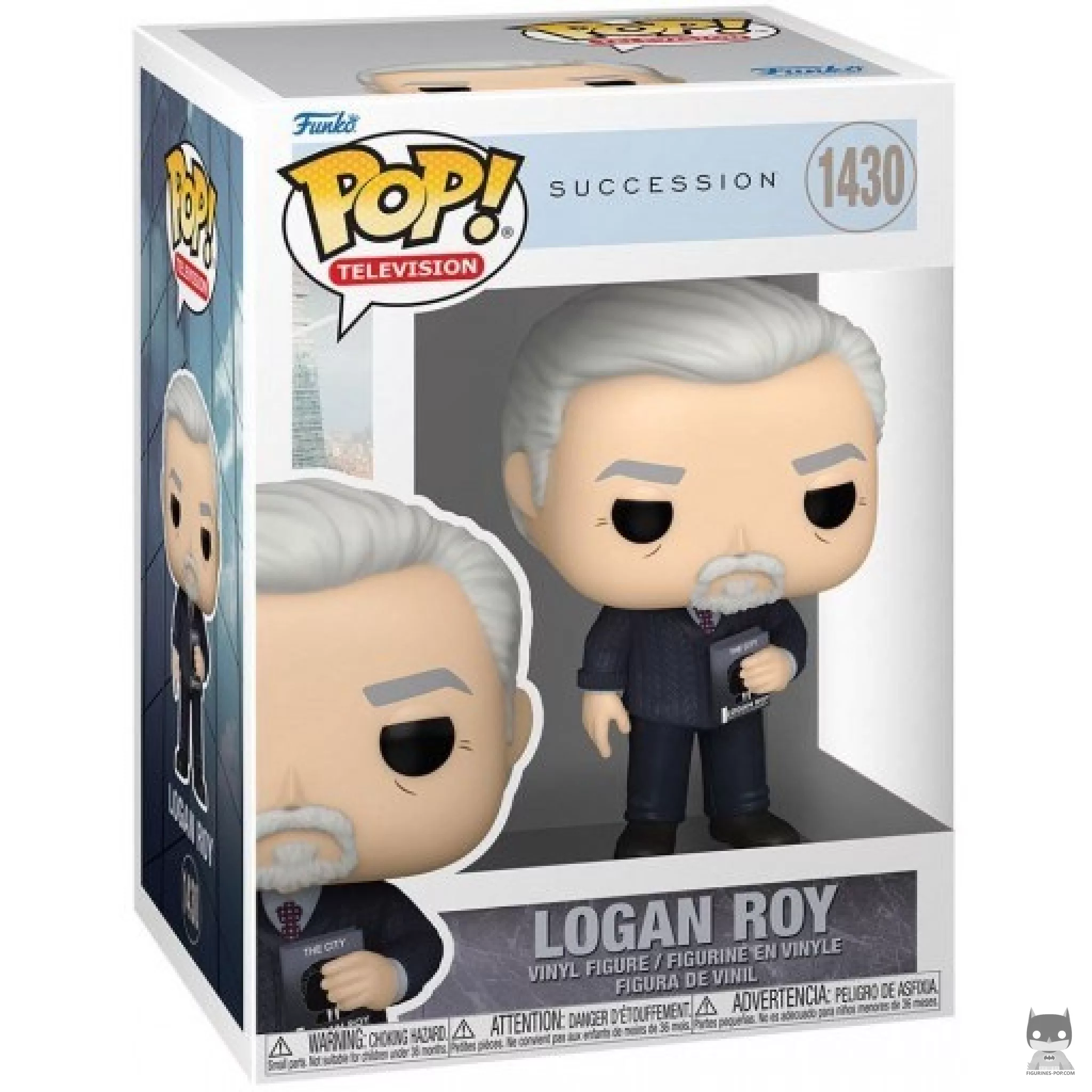 Figurine Funko POP Logan Roy avec boîte