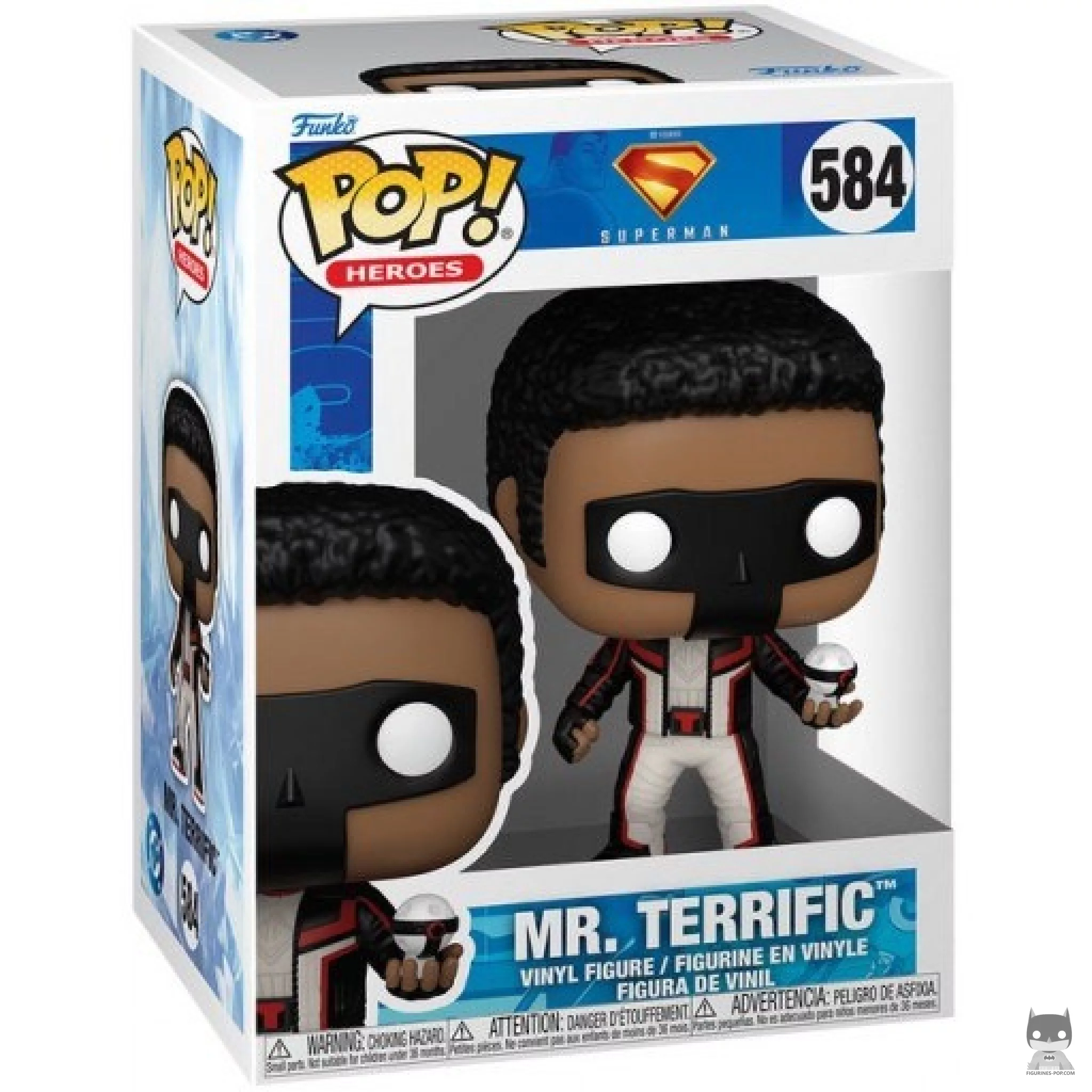 Figurine Funko POP Mr. Terrific avec boîte