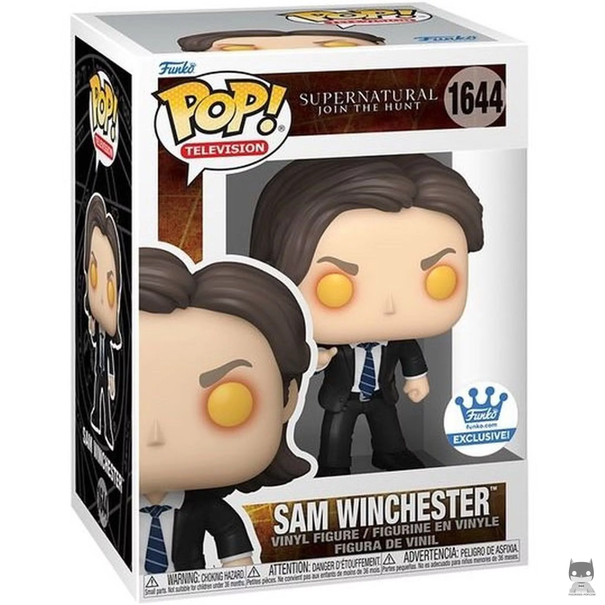 Figurine Funko POP Sam Winchester avec boîte