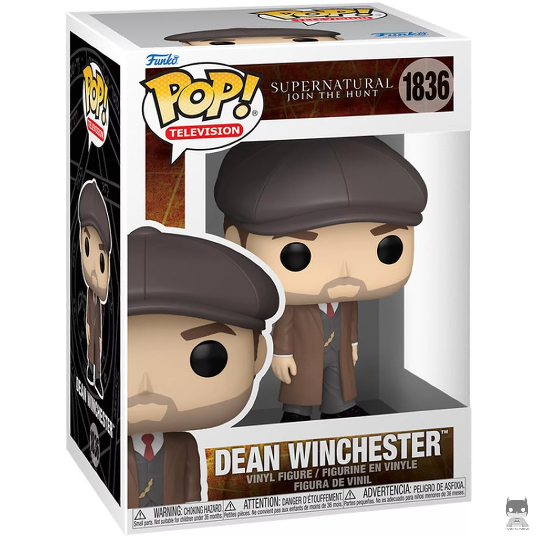 Figurine Funko POP Dean Winchester avec boîte