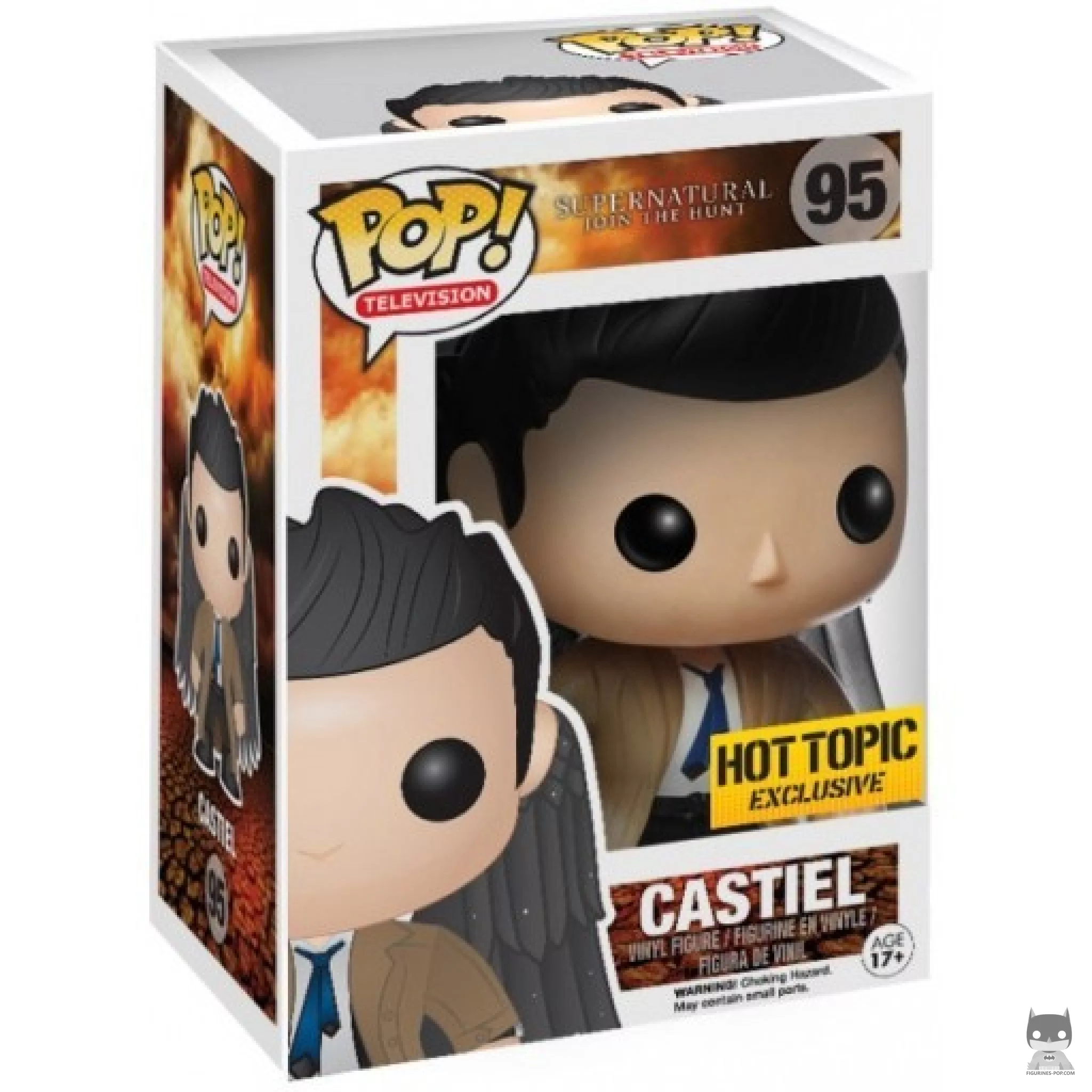 Figurine Funko POP Castiel avec des ailes avec boîte