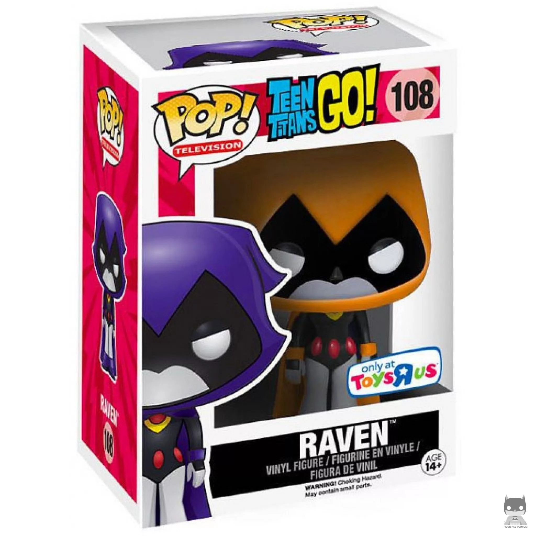 Figurine Funko POP Raven (Orange) avec boîte